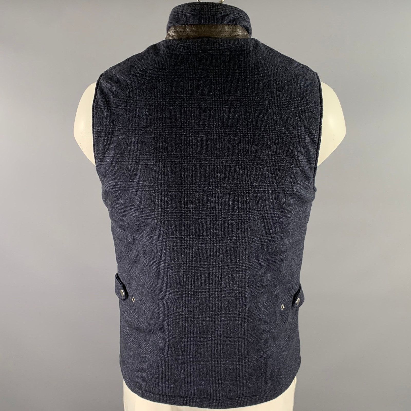 Johnston & Murphy JOHNSTON MURPHY Size L Brown Blue Reversible Vest Size US L / EU 52-54 / 3 - 3 Thumbnail