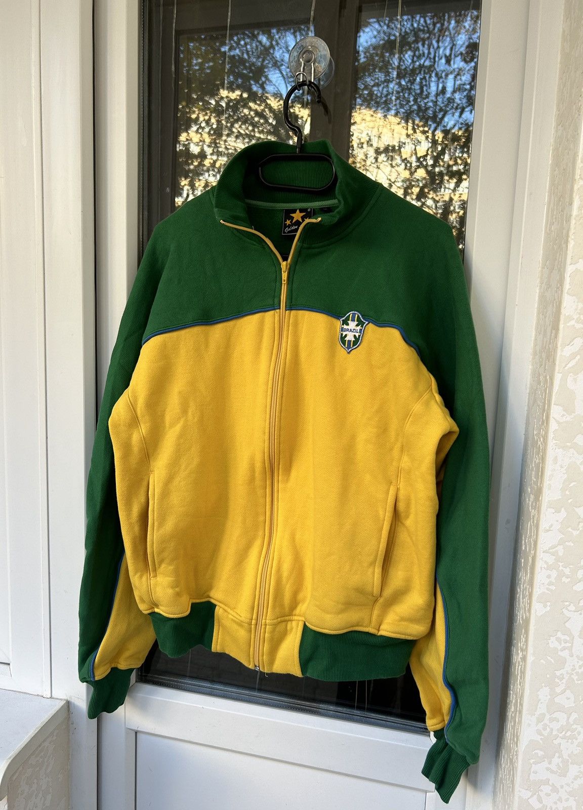 Vintage Vintage Brazil Jersey mens zip-sweatshirt jersey Size US M / EU 48-50 / 2 - 1 Thumbnail