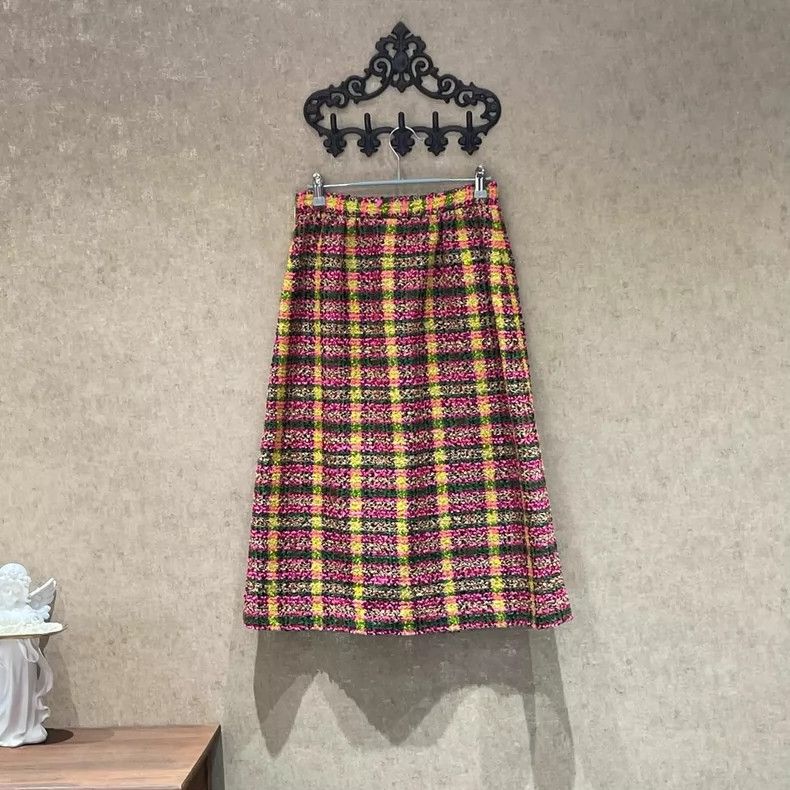 Gucci Gucci Colorful striped tweed half-length skirt 2504-Nextarr Size 25" / US 0 / IT 36 - 2 Thumbnail