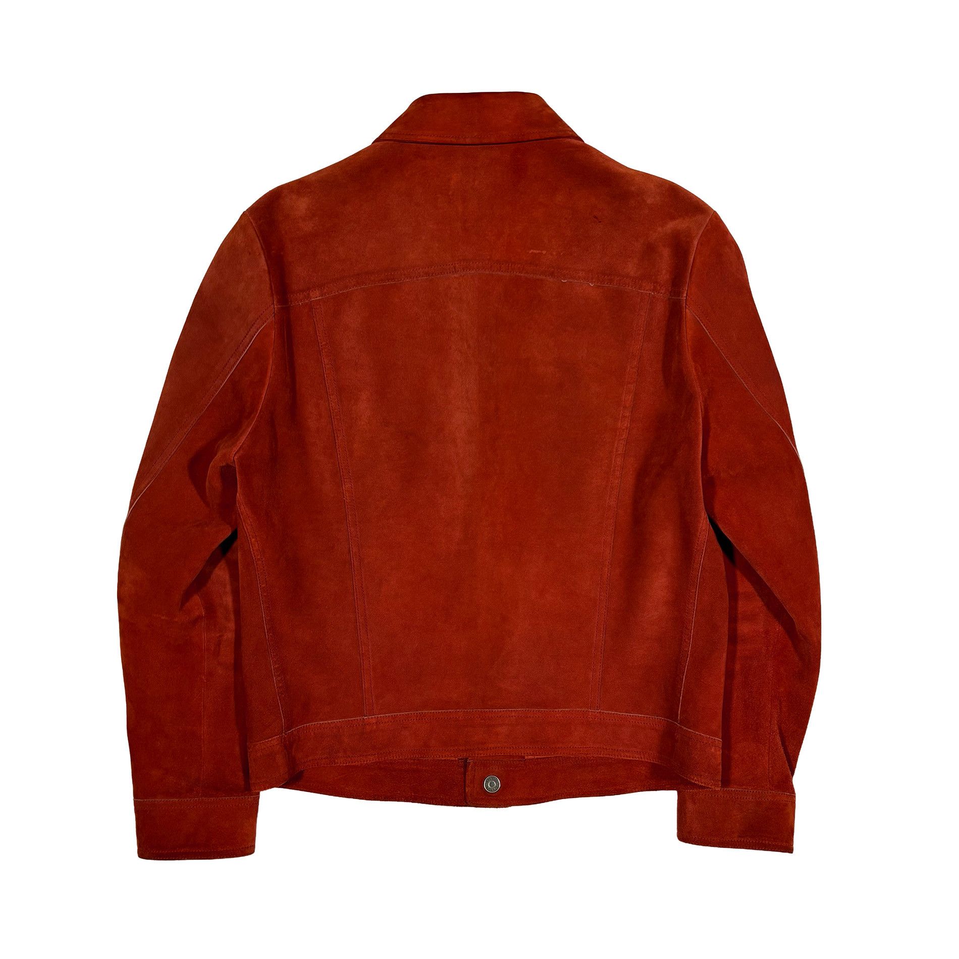 Tom Ford TOM FORD Ultimate Cashmere Suede Western Jacket Red Size 50 Size US M / EU 48-50 / 2 - 4 Thumbnail