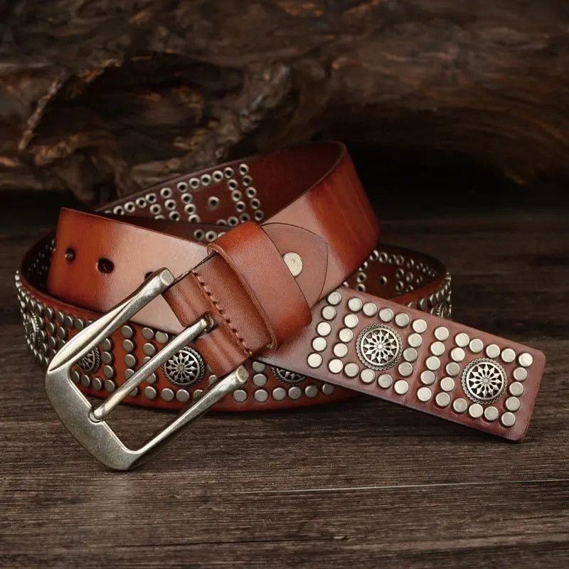 Japanese Brand × Vintage Retro scaly men belt Size ONE SIZE - 3 Thumbnail
