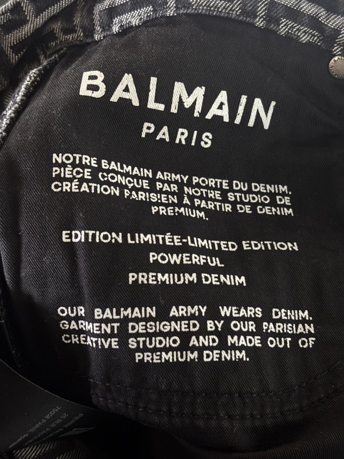 Balmain × Pierre Balmain PIERRE BALMAIN JEANS SIZE 32 Size US 32 / EU 48 - 11 Thumbnail