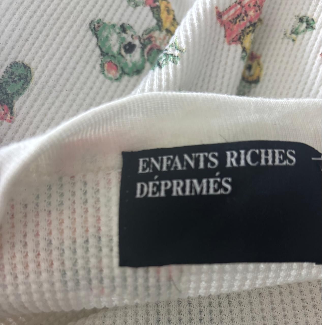 Enfants Riches Deprimes ERD Perverted Bunny Thermal Longsleeve Size US M / EU 48-50 / 2 - 6 Thumbnail