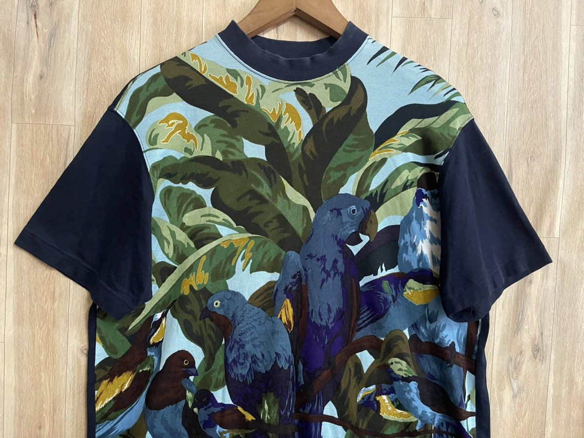 Japanese Brand Vintage 80’s Animal Print T shirt Parrots Pop Art Renown L Size US L / EU 52-54 / 3 - 2 Thumbnail