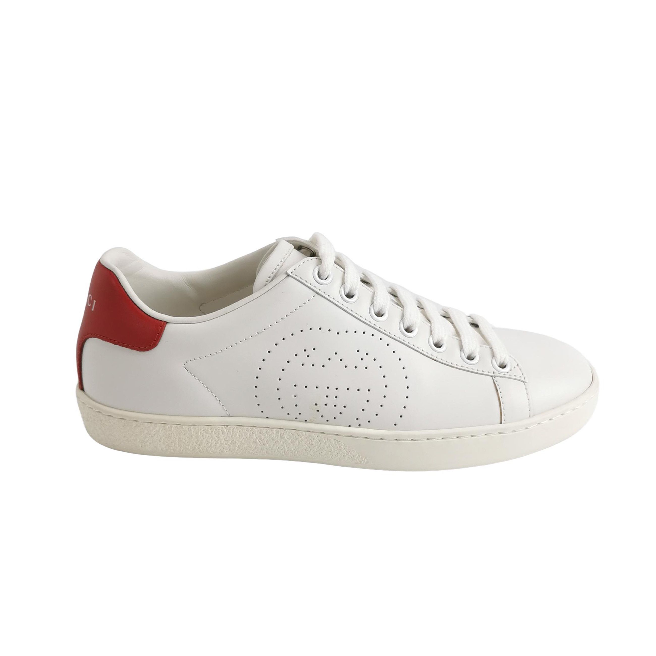 Gucci Gucci Women 5-5 Lowtop Sneakers Size US 5.5 / IT 35.5 - 1 Thumbnail