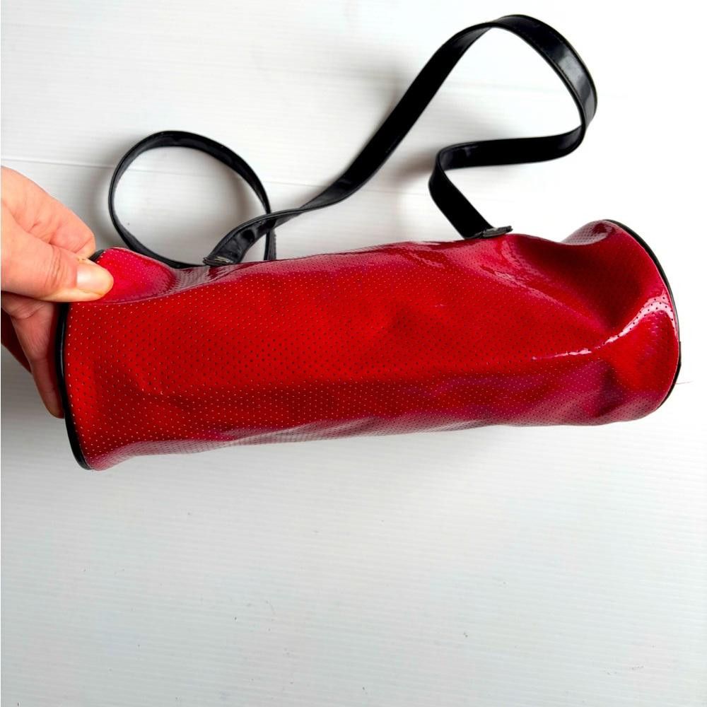 Point Zero Y2K Point Zero Red Messenger Bag Size ONE SIZE - 3 Thumbnail