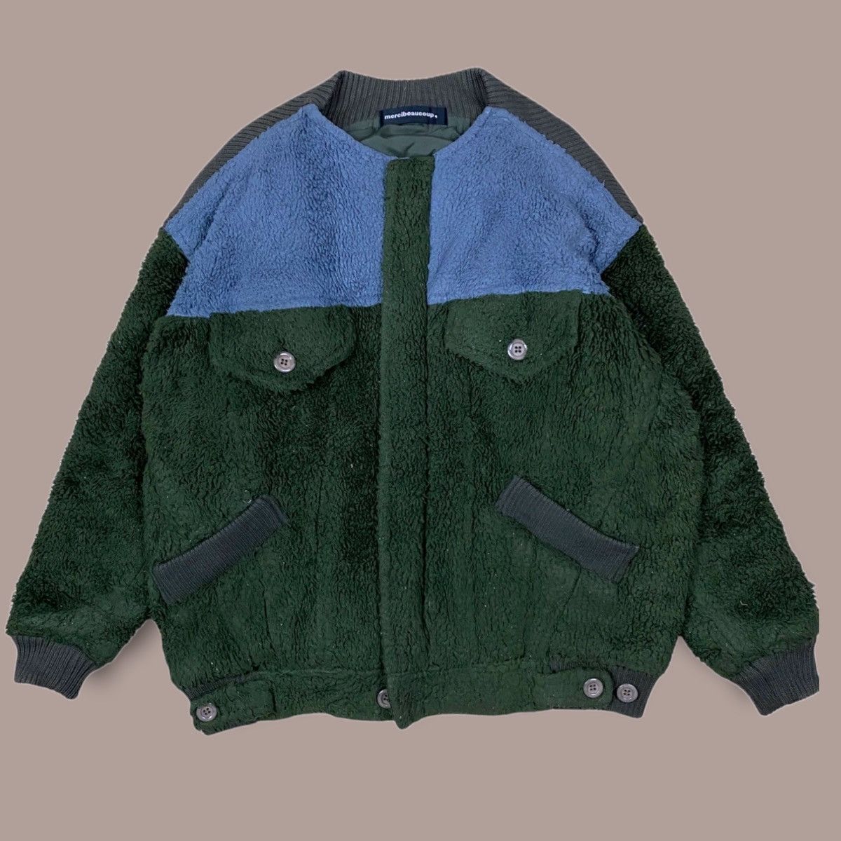Issey Miyake Vintage Mercibeaucoup Issey Miyake Fleece Size US XL / EU 56 / 4 - 5 Thumbnail