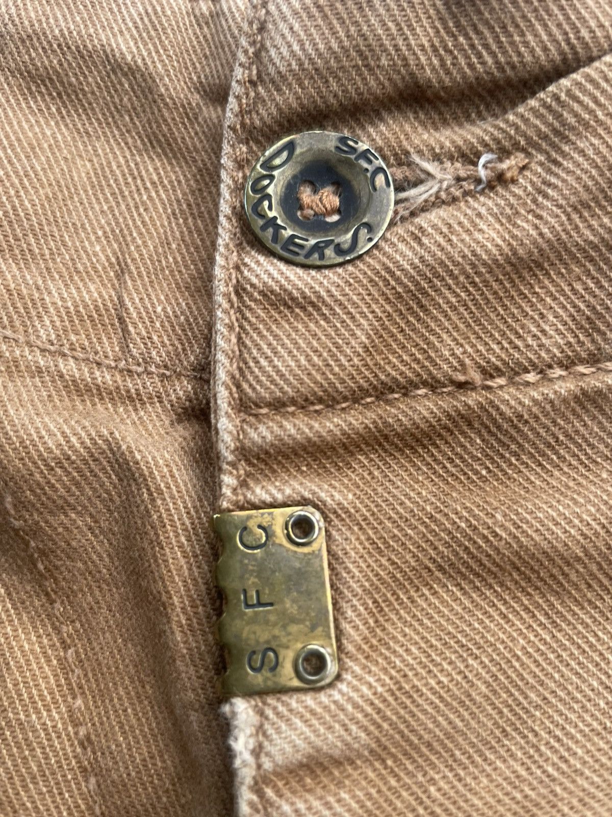 Dockers × Vintage Vintage Dockers Trouser Size US 35 - 16 Thumbnail