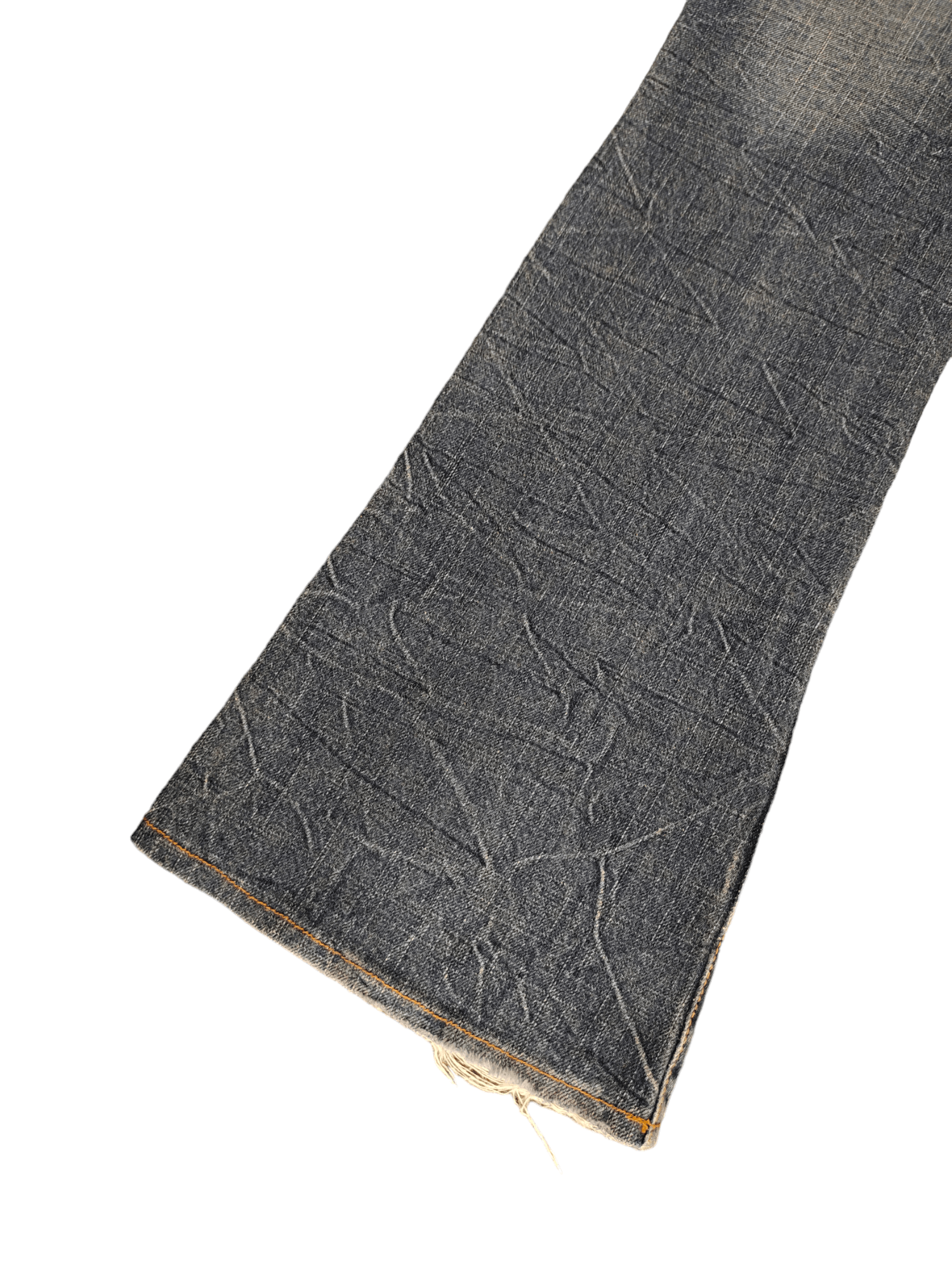 If Six Was Nine Flare Jeans Aft Japan Distress Faded Boot Cut Y2k Mudmax Size US 29 - 19 Thumbnail