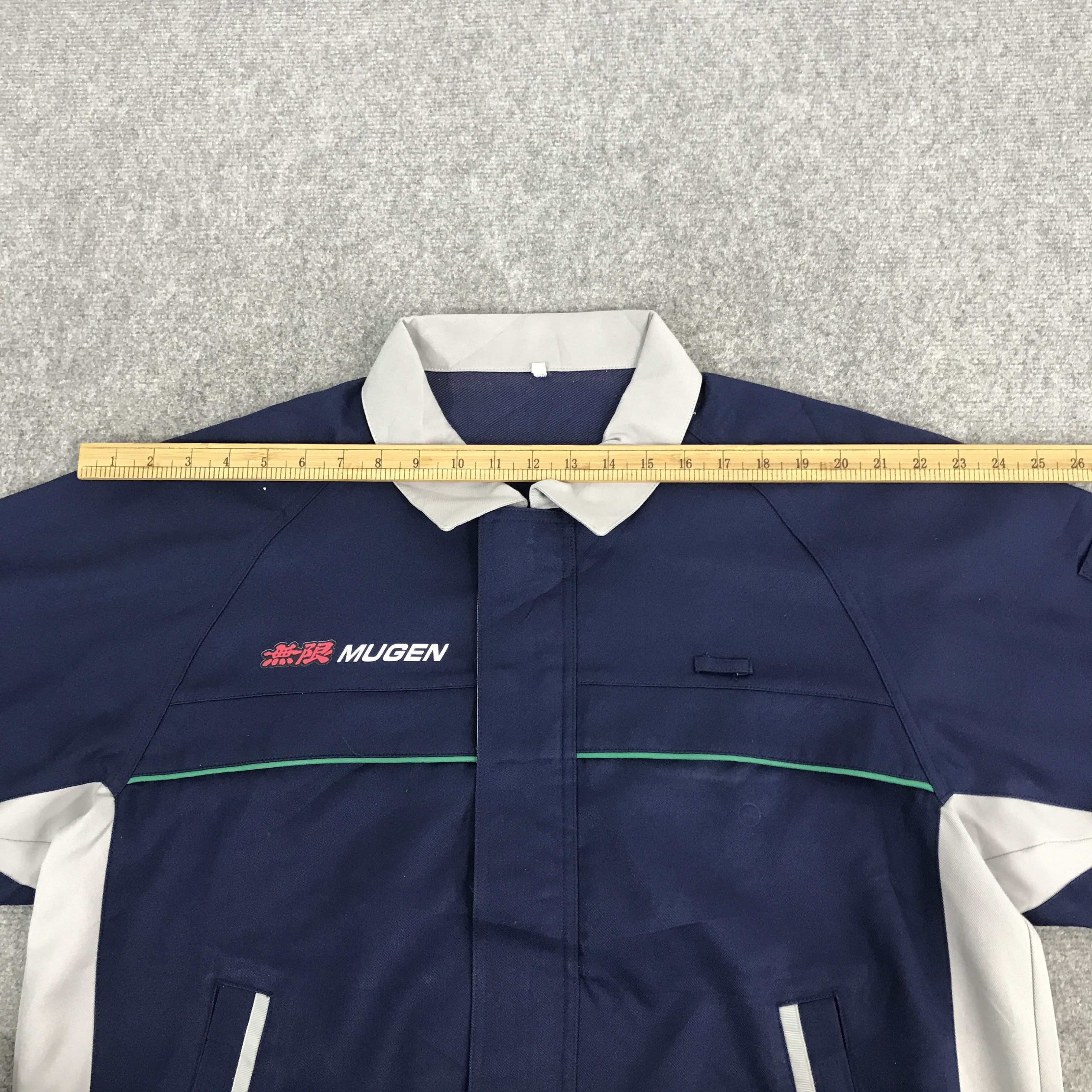 Japanese Brand Rare Honda Mugen Worker Racing Sport Custom Uniform Jacket Size US XL / EU 56 / 4 - 5 Thumbnail
