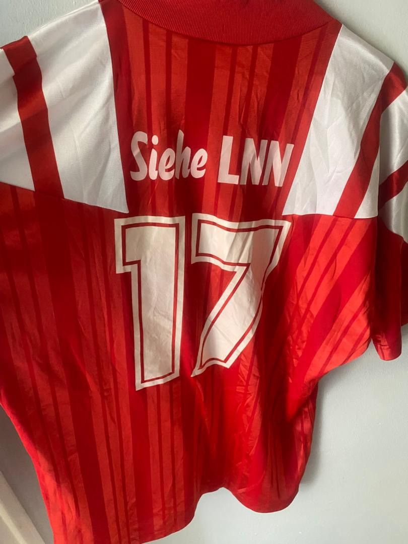 Adidas Vintage 90s Adidas FC Luzern issue player home 94/95 hype Size US L / EU 52-54 / 3 - 5 Thumbnail