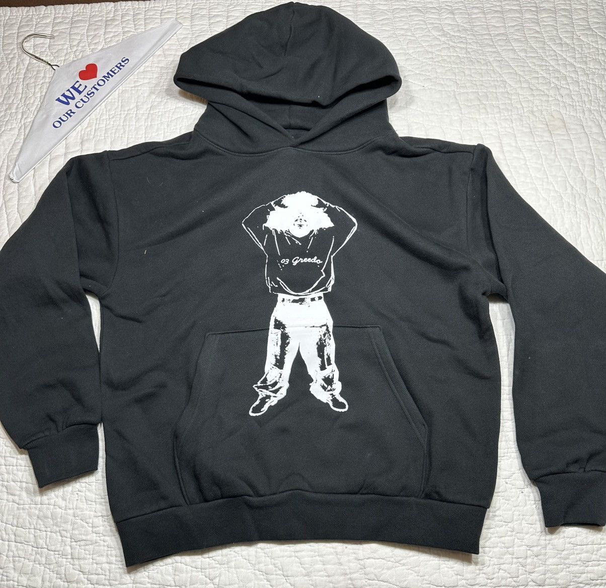 Band Tees 03 Greedo Tour Hella Greedy Hoodie/New Rare Style Large Size US L / EU 52-54 / 3 - 1 Thumbnail