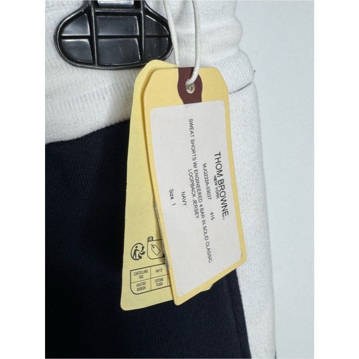 Thom Browne Thom Browne Engineered 4 Bar Loopback Jersey Sweat Shorts Na Size US 28 / EU 44 - 4 Thumbnail