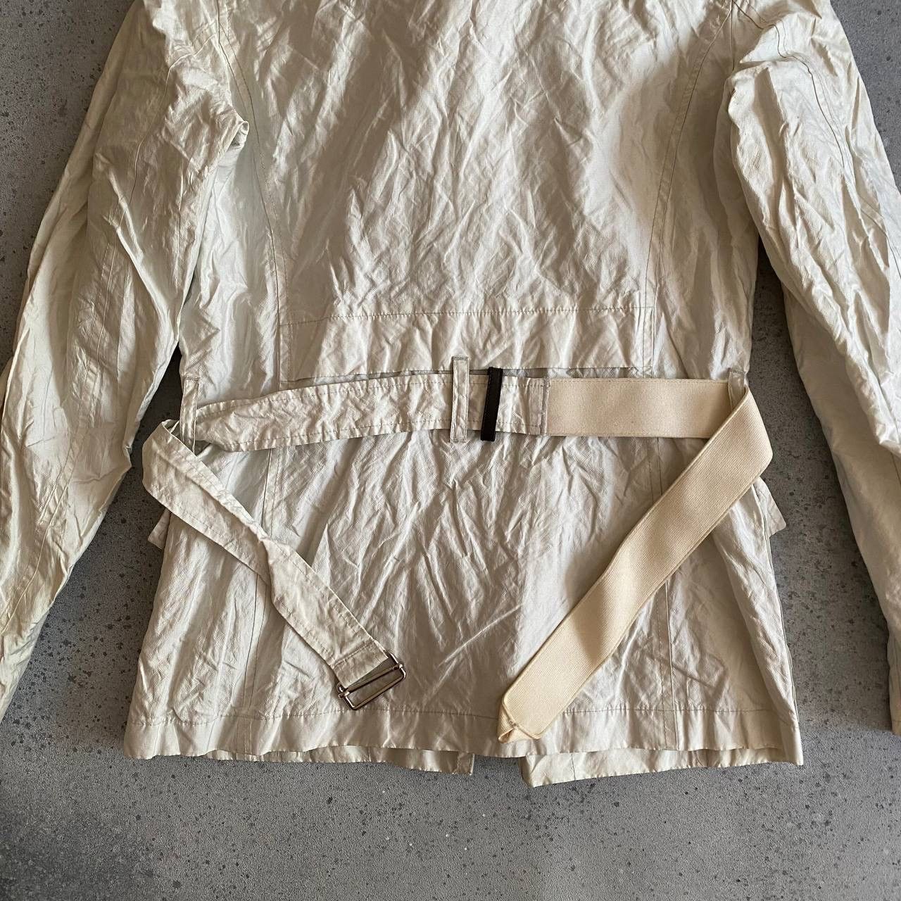 Prada Prada Vintage Nylon Belted Jacket Size S / US 4 / IT 40 - 14 Thumbnail