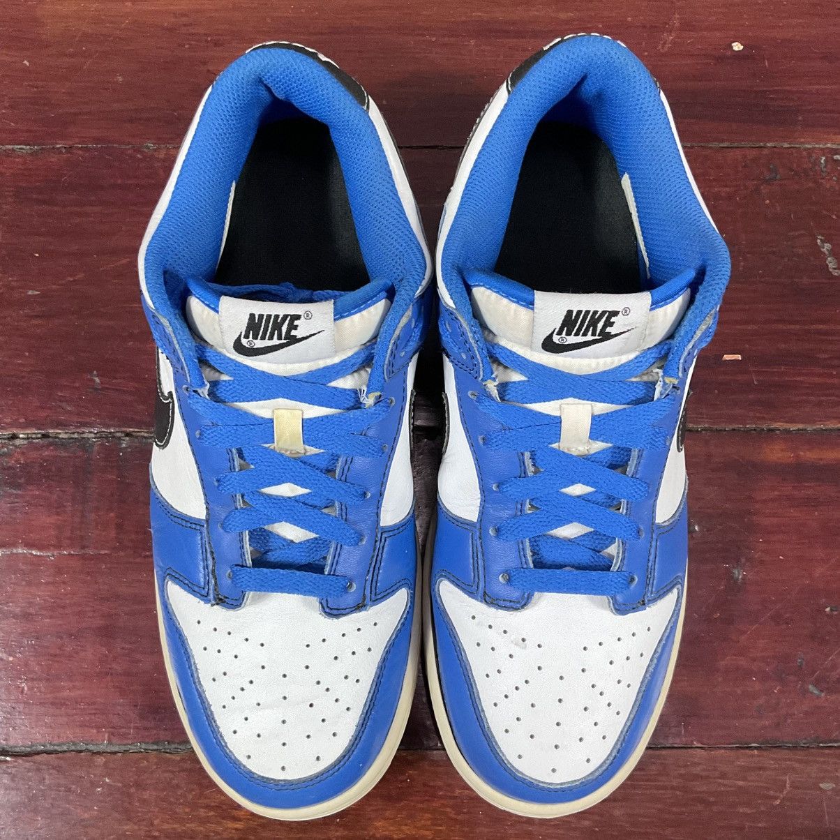 Nike Dunk Low NG Golf White Blue 2012 Size US 8 / EU 41 - 8 Thumbnail
