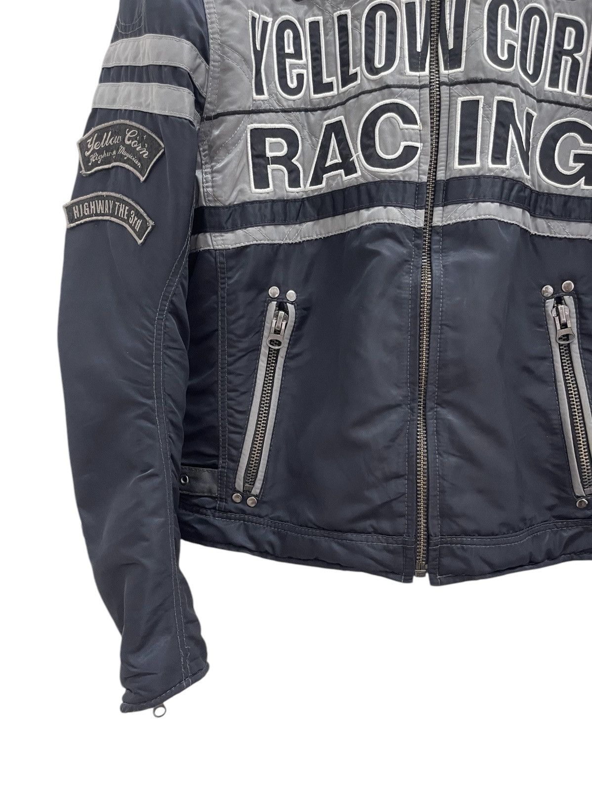 Daytona × YELLOW CORN Vtg Yellow Corn Daytona Patches Riding Jacket Size US S / EU 44-46 / 1 - 3 Thumbnail
