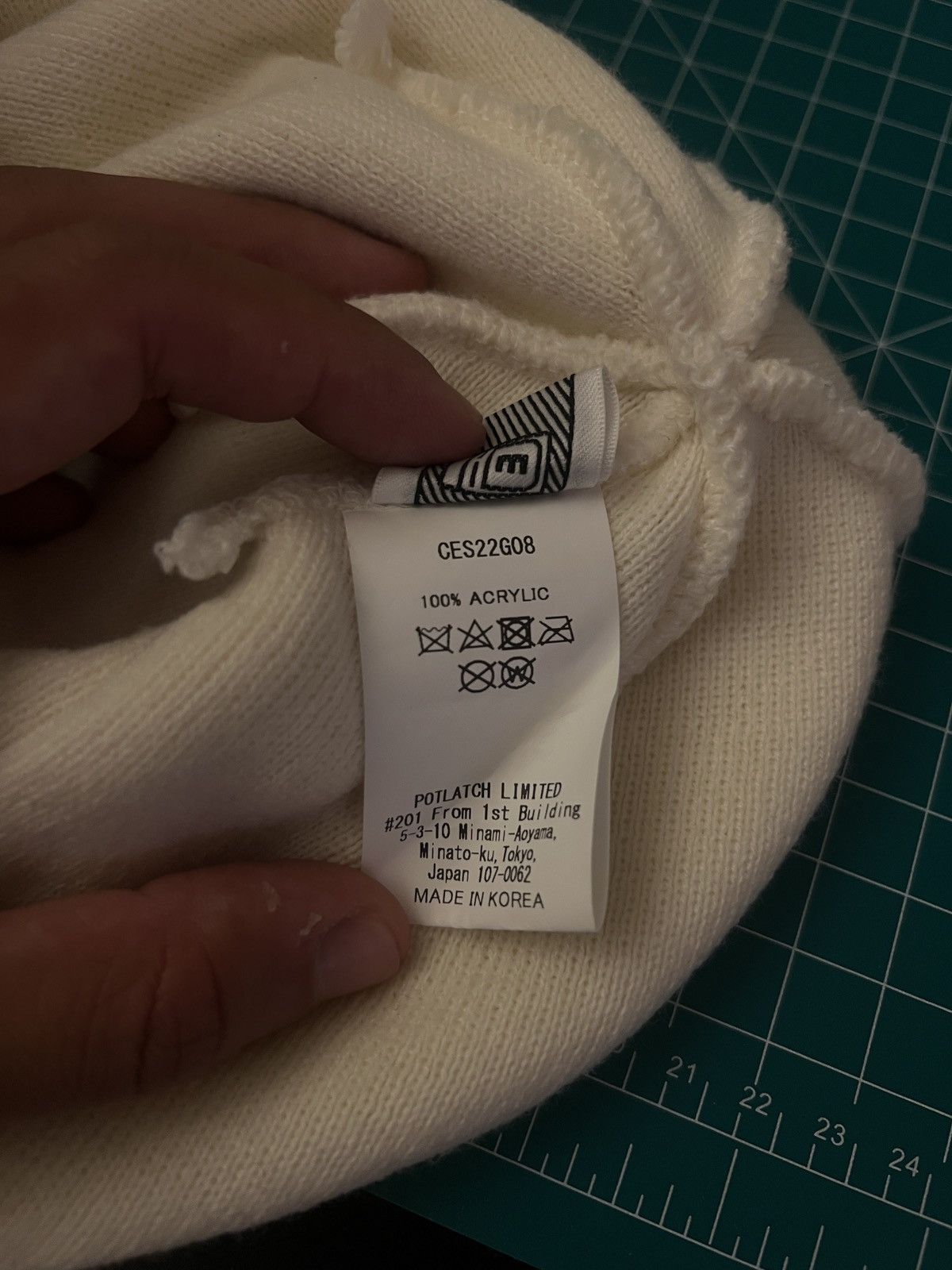 Cav Empt Cav Empt Knit Beanie FW22 Size ONE SIZE - 3 Thumbnail
