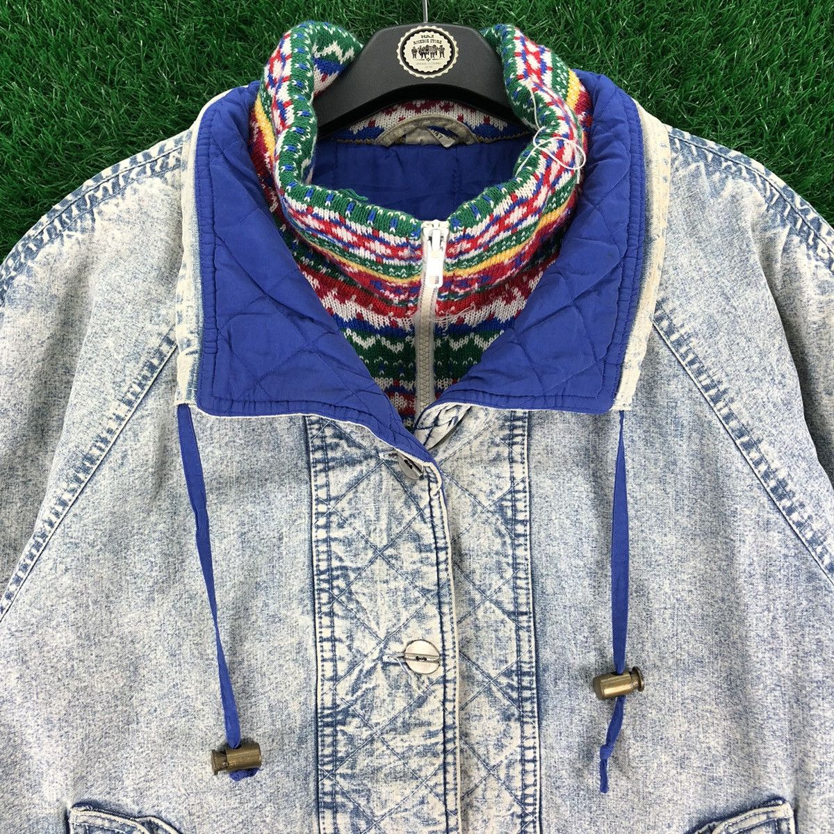 Japanese Brand Vintage 90's Light Blue Denim Faded Jacket by Gitano Size US XL / EU 56 / 4 - 8 Thumbnail