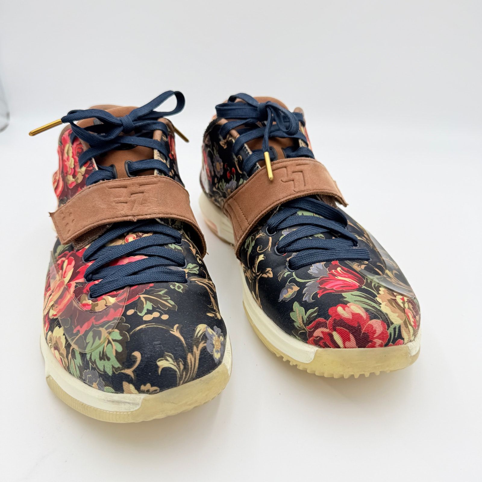 Nike Nike KD 7 EXT Floral QS "Midnight Navy" Size US 12 / EU 45 - 15 Thumbnail