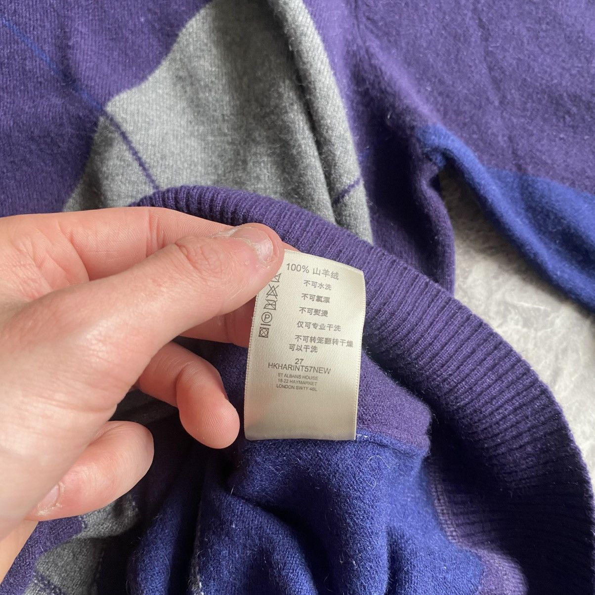Burberry Burrbery lambswool sweater sweatshirt longsleeve Size US L / EU 52-54 / 3 - 8 Thumbnail