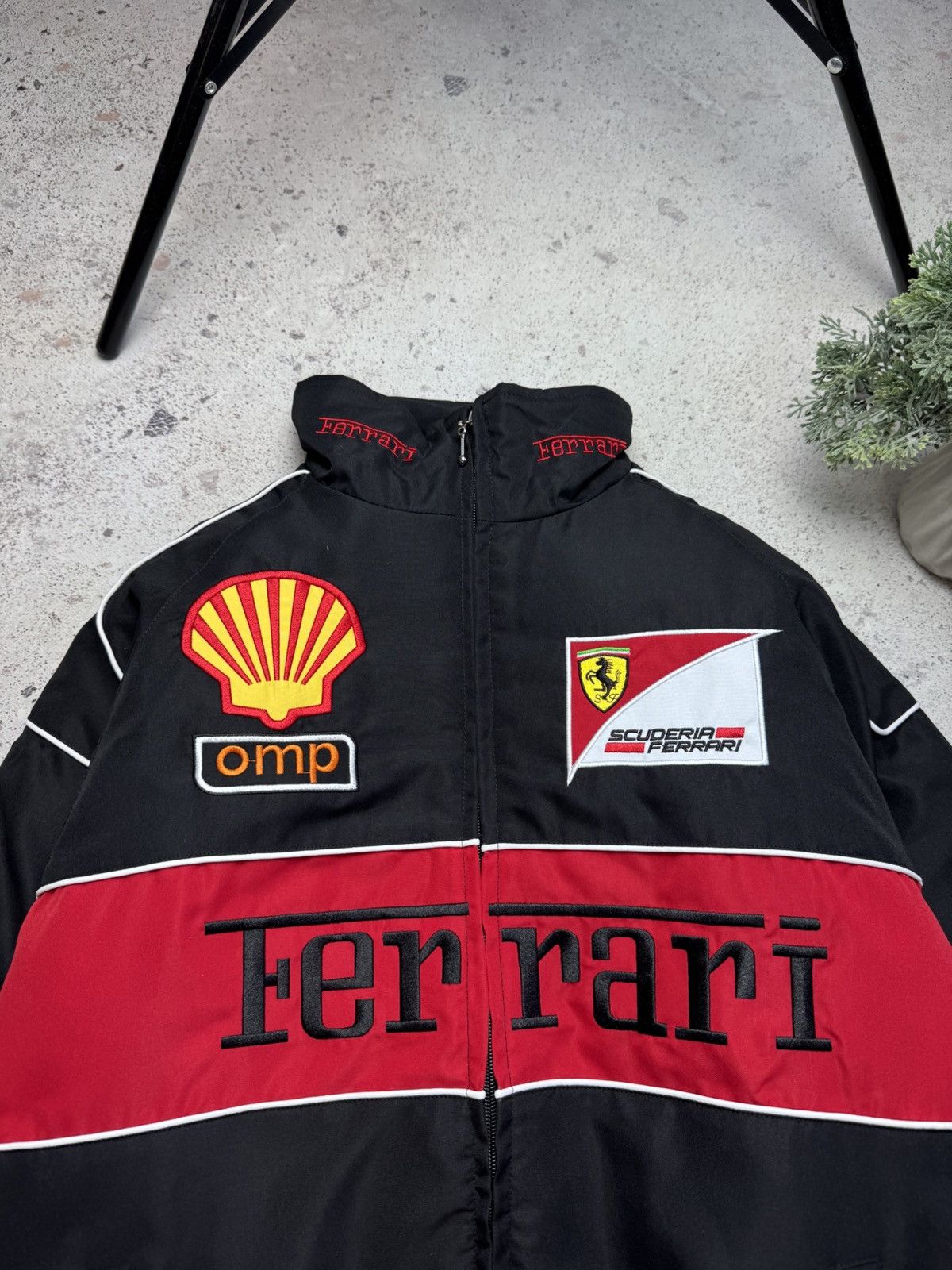 Ferrari Team Formula 1 F1 Racing Jacket Bomber Men’s M