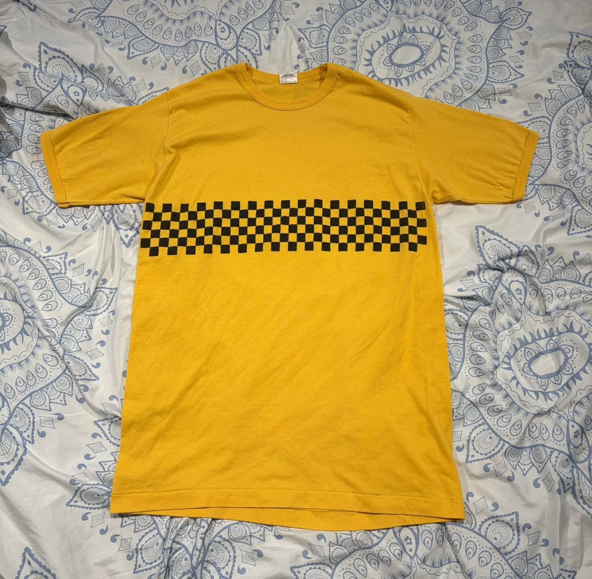Vintage Vintage Yellow Shirt XL Size US XL / EU 56 / 4 - 1 Thumbnail