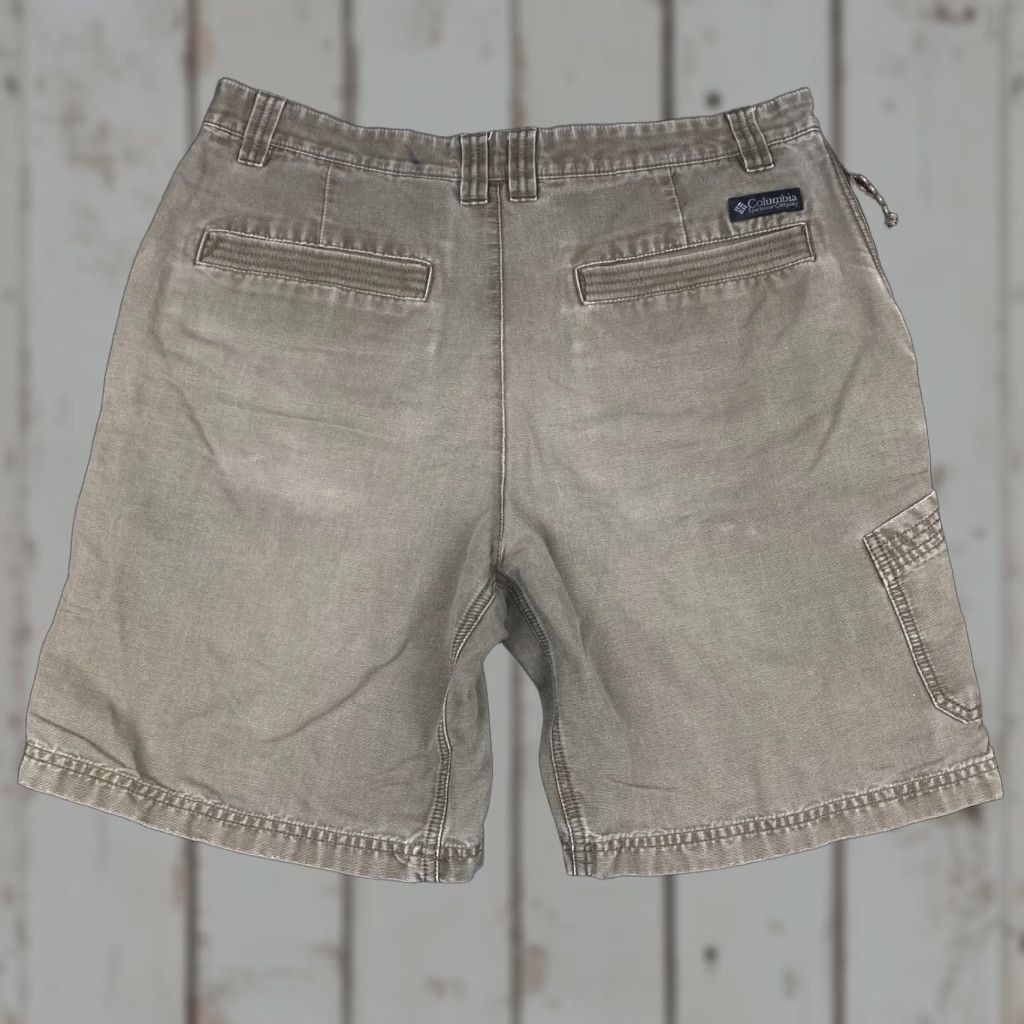 Vintage Columbia Shorts Mens Outdoor Hiking Green 34 Lander Ridge AM4444 Size US 34 / EU 50 - 1 Thumbnail