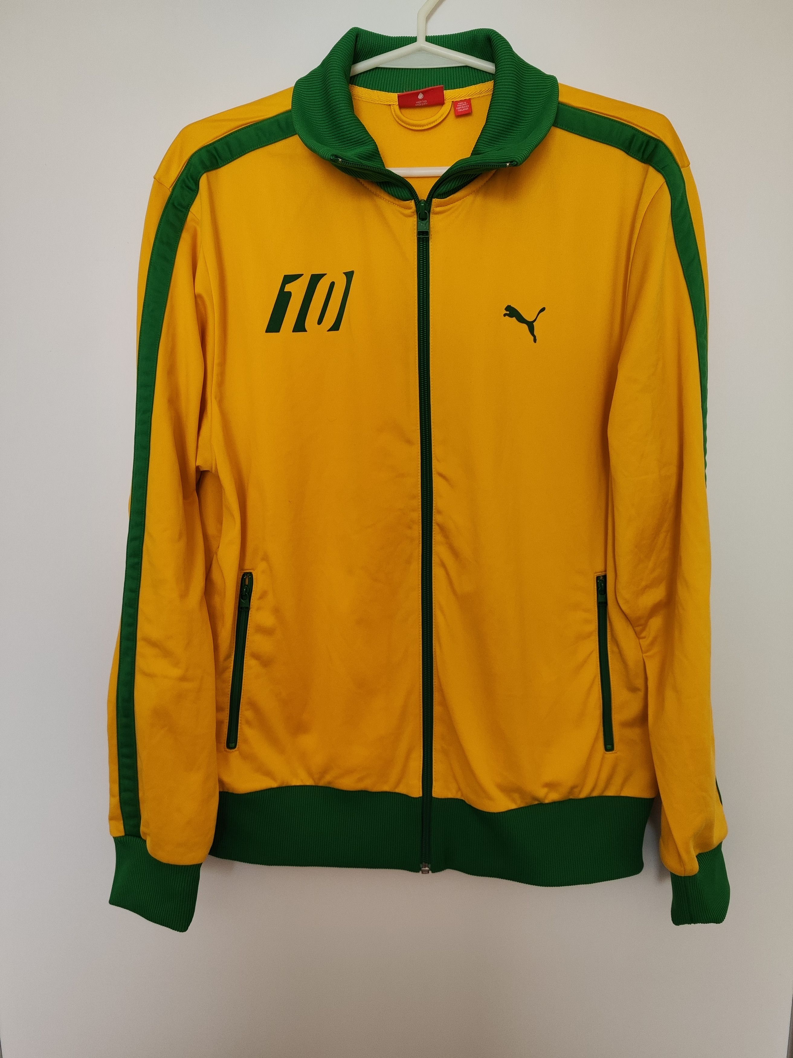 Puma × Vintage Puma Jamaica Track Jacket 801823 – Usain Bolt Era – Vintage Size US M / EU 48-50 / 2 - 5 Thumbnail