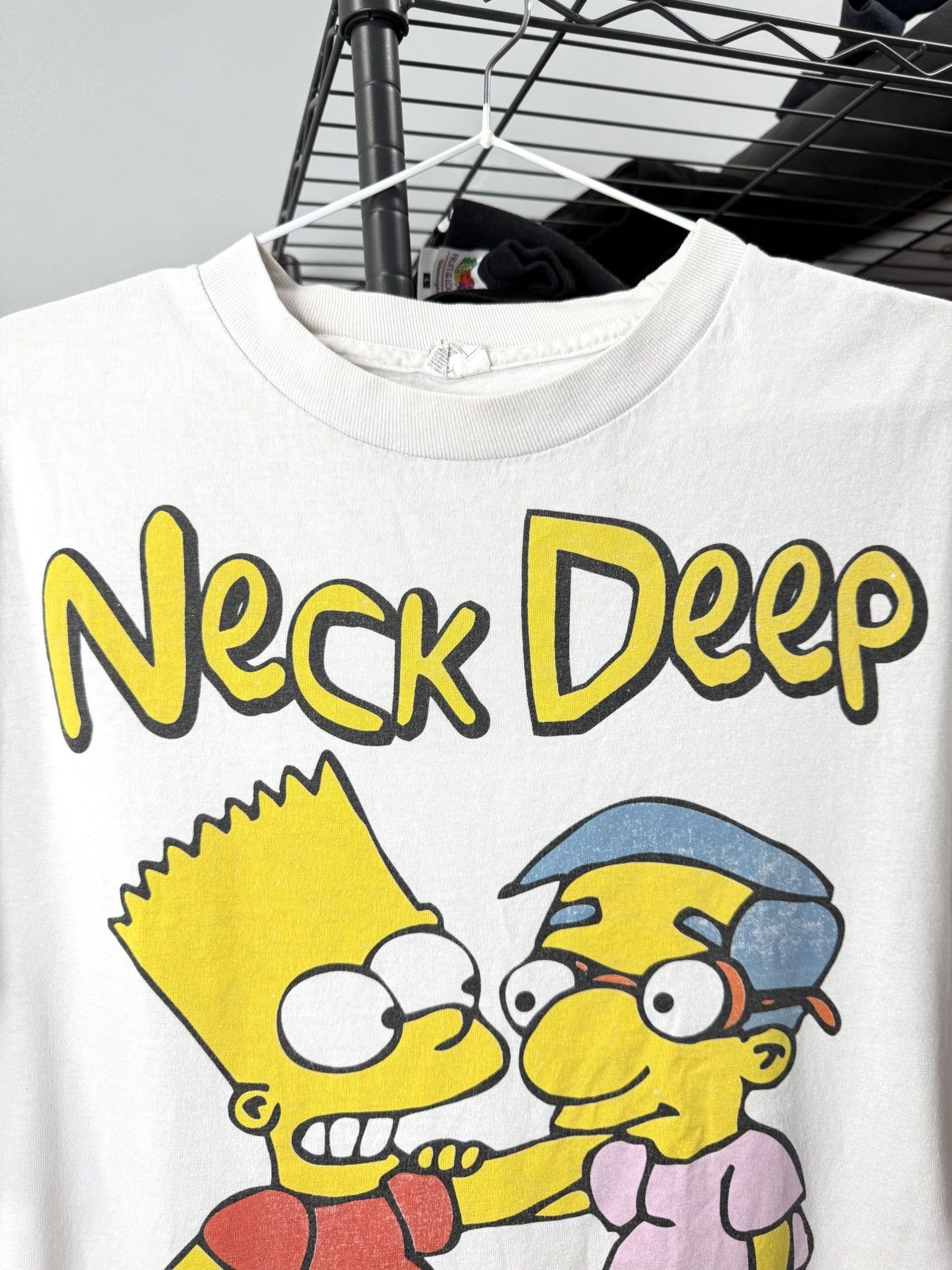 Vintage 2000’s Vintage Bart Simpsons T Shirt Size US M / EU 48-50 / 2 - 2 Thumbnail