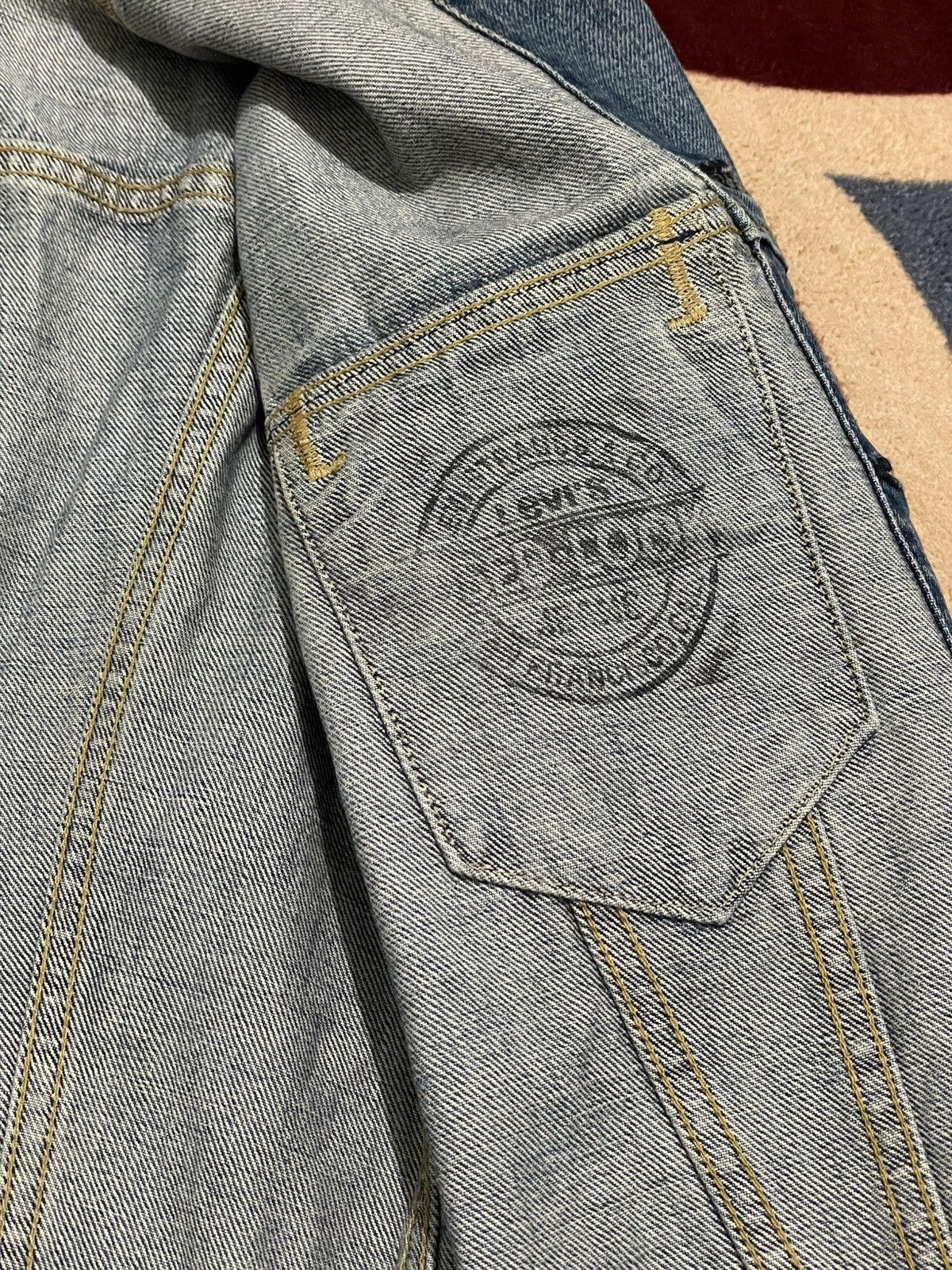 Levi's Levis Big E 71557denim Jacket Size US S / EU 44-46 / 1 - 11 Thumbnail