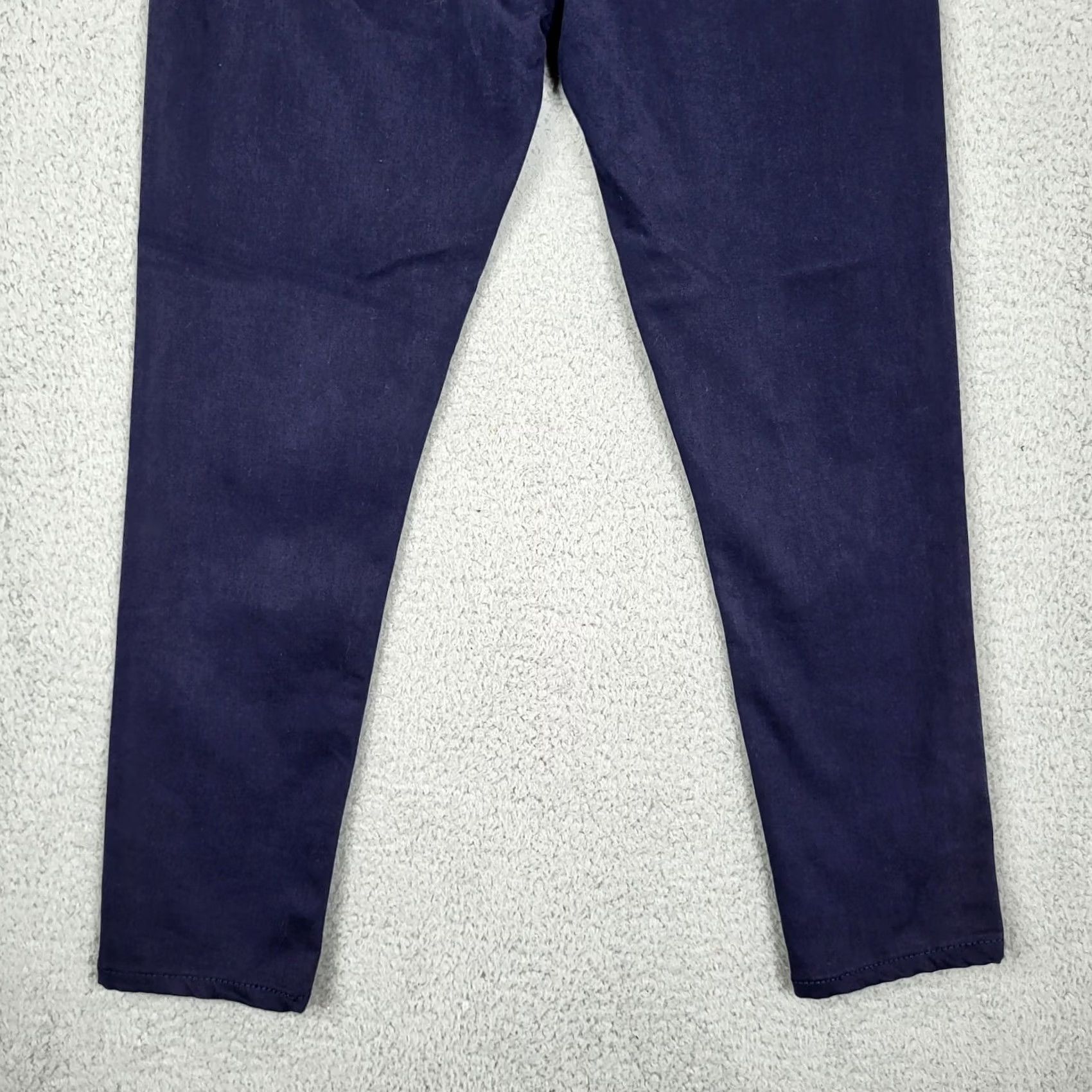 Farah AG The Farrah High-rise Skinny ankle pants Women's Size 26R Shinny Size 26" / US 2 / IT 38 - 5 Thumbnail