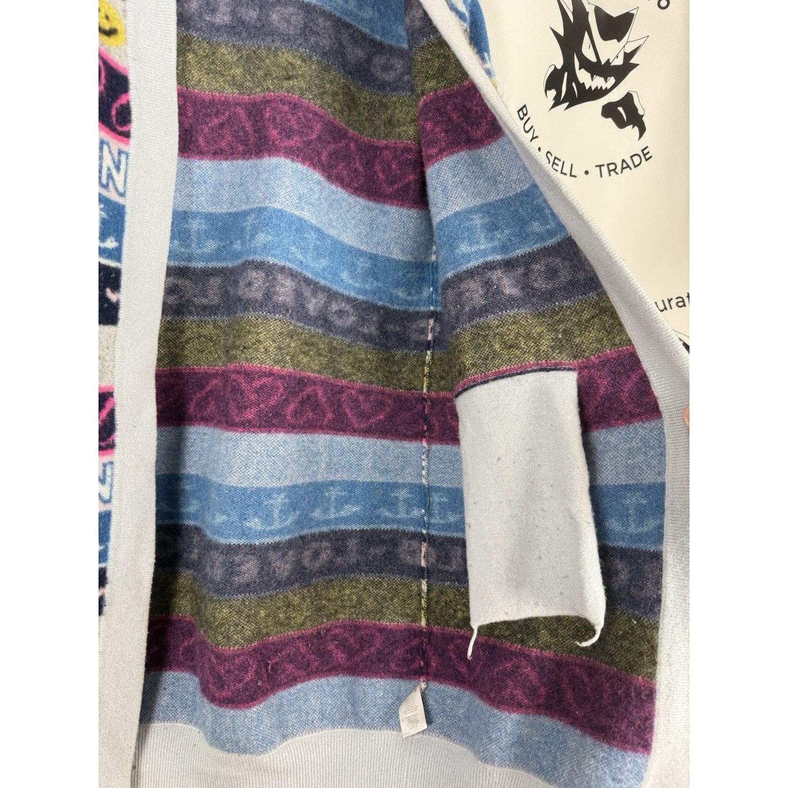 Vintage Kerri Rosenthal Bonbon Poppy’s Cashmere Long Cardigan Size M / US 6-8 / IT 42-44 - 3 Thumbnail