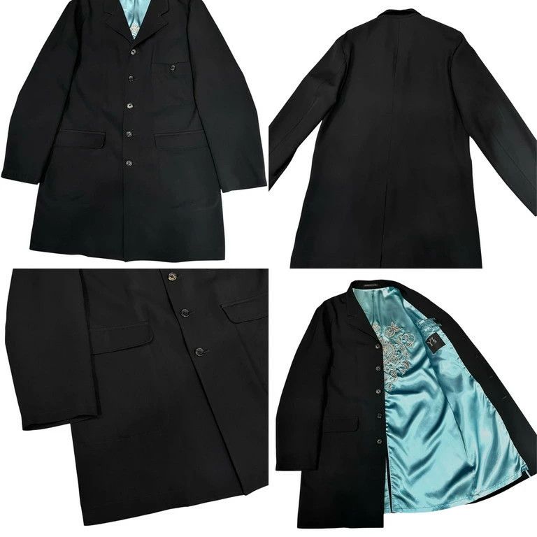 Yohji Yamamoto Yohji Yamamoto Y's for men reversible/souvenir half coat Size US L / EU 52-54 / 3 - 7 Thumbnail