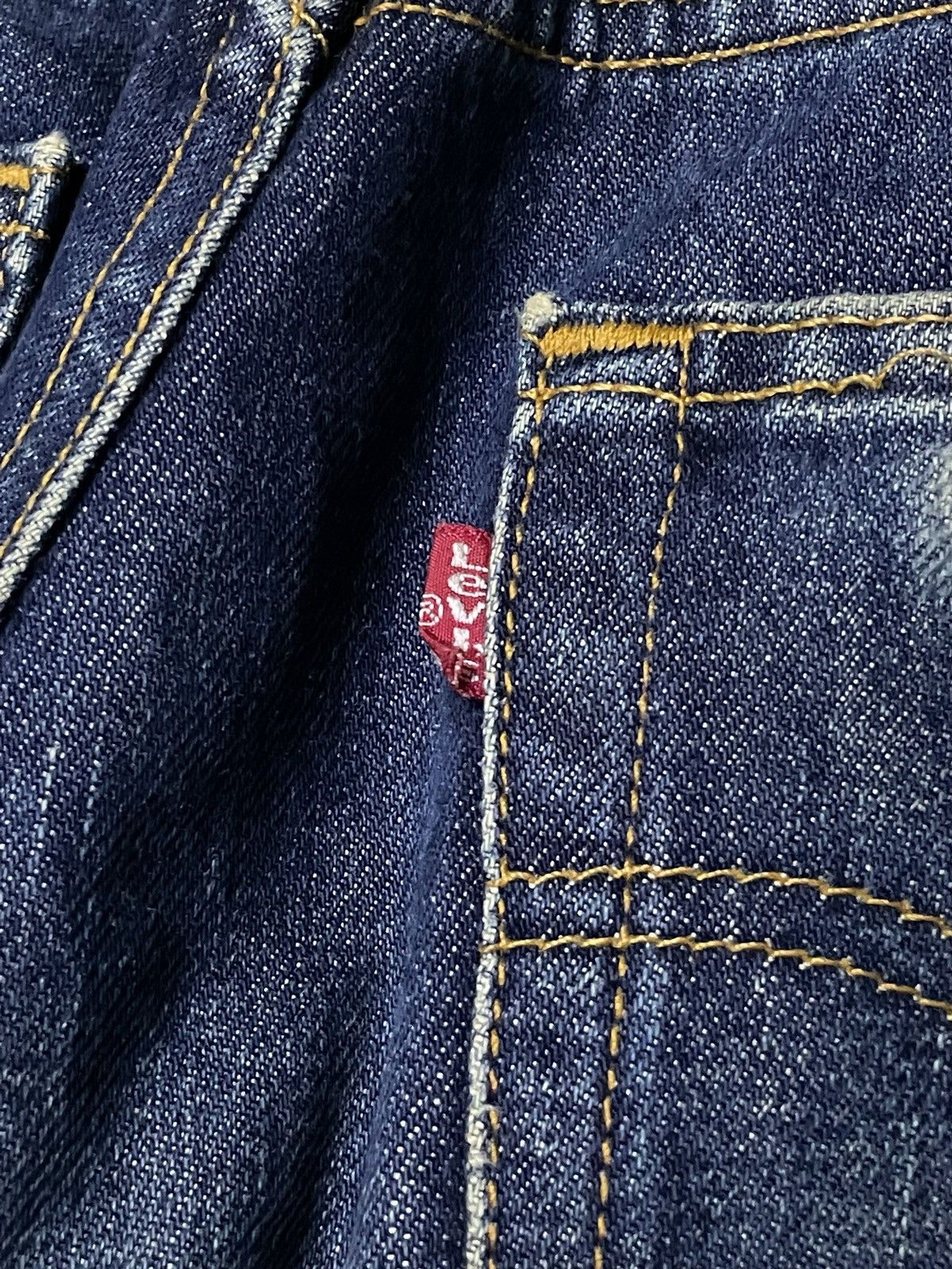 Levi's × Vintage Vintage Levis 501XX Faded Mud Wash Distressed Jeans Size US 30 / EU 46 - 21 Thumbnail