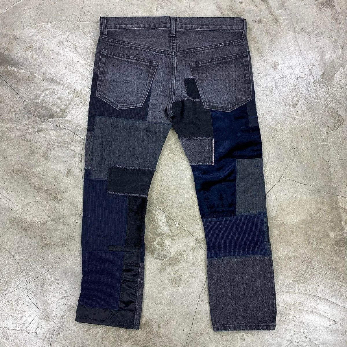 Junya Watanabe LOOKBOOK Style 3 FW2022 Patchwork Denim Pants Size US 33 - 13 Thumbnail