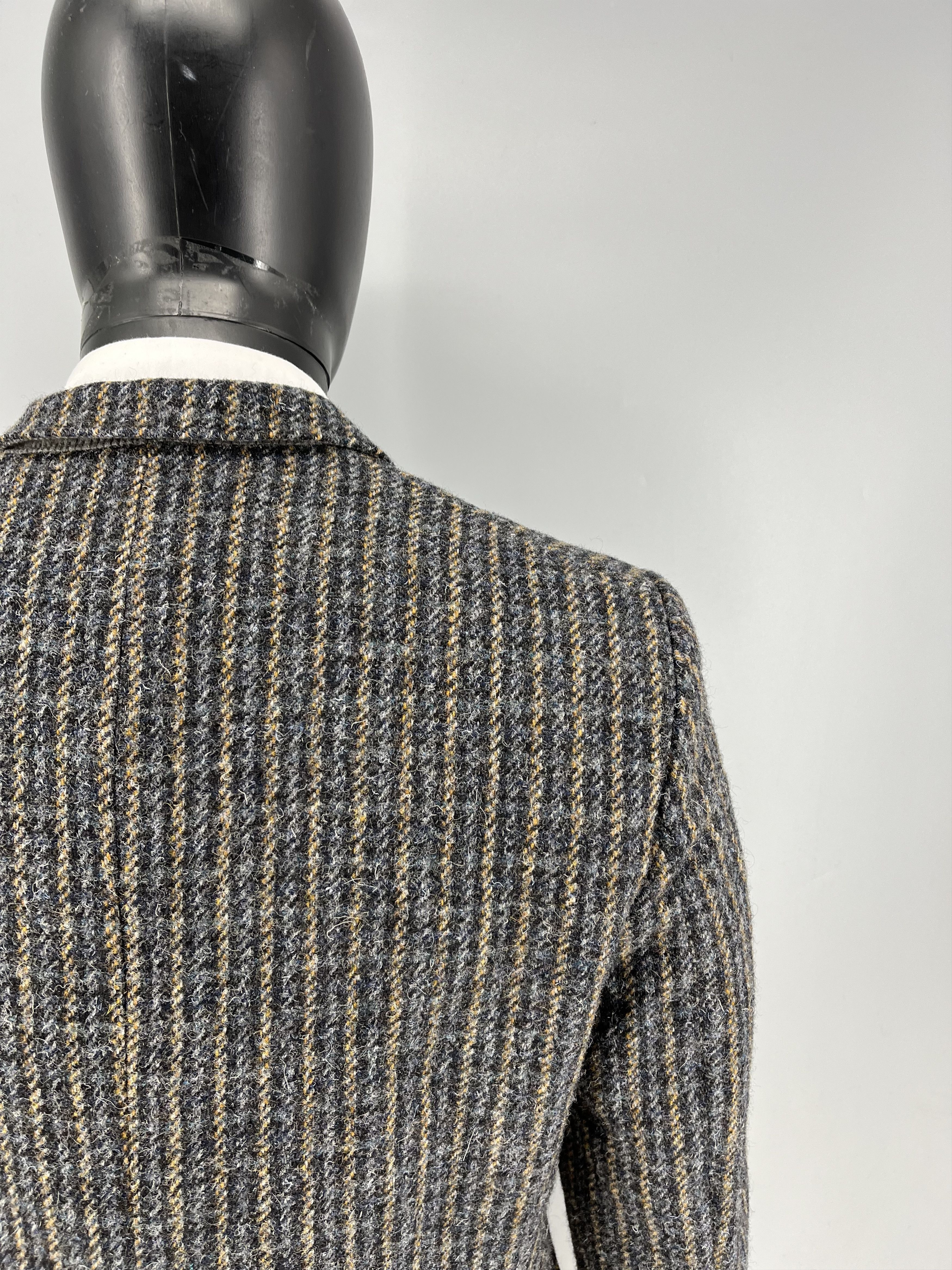 Harris Tweed Men's Harris Tweed Jacket Blazer size S Size 40S - 8 Thumbnail