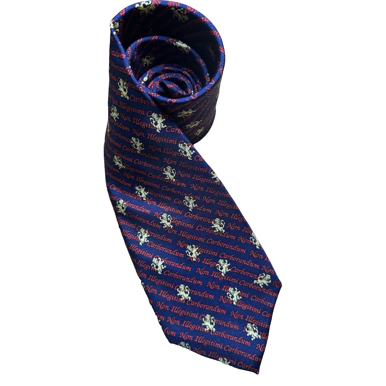 Other Alynn Neckwear Tie Dont Let the Bastards Grind You Down VTG Size ONE SIZE - 1 Thumbnail