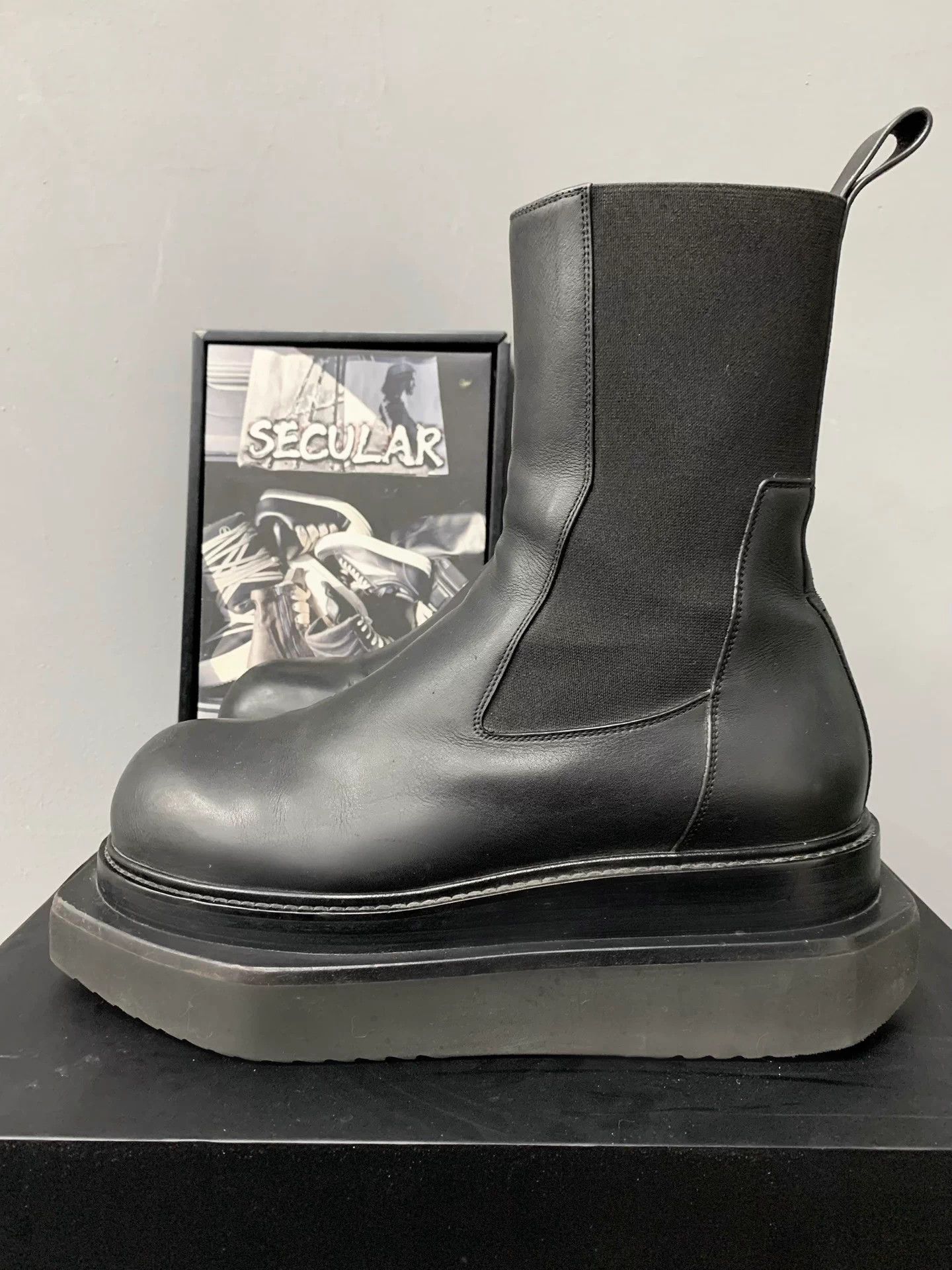 Rick Owens Rick Owens runway platform high boots Size US 9 / EU 42 - 7 Thumbnail