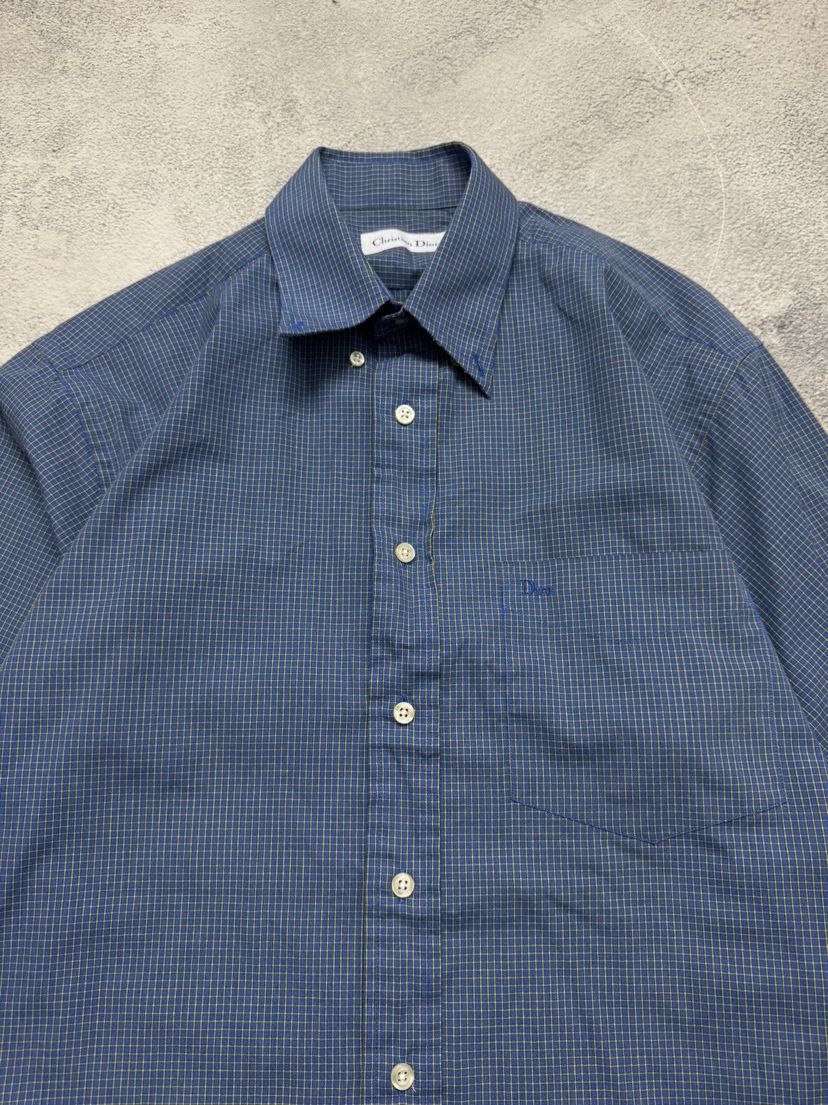 Dior Vintage Christian Dior Luxury Shirt Size US M / EU 48-50 / 2 - 4 Thumbnail