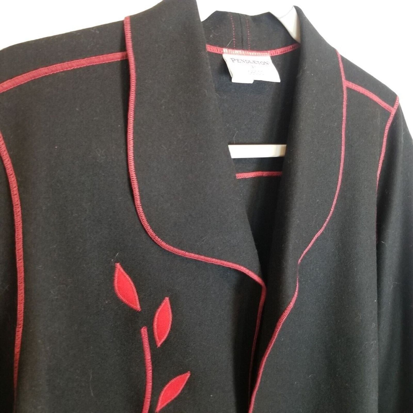 Pendleton Vintage Pendleton Womens Wool Blazer Whimsigoth Academia S Size S / US 4 / IT 40 - 5 Thumbnail