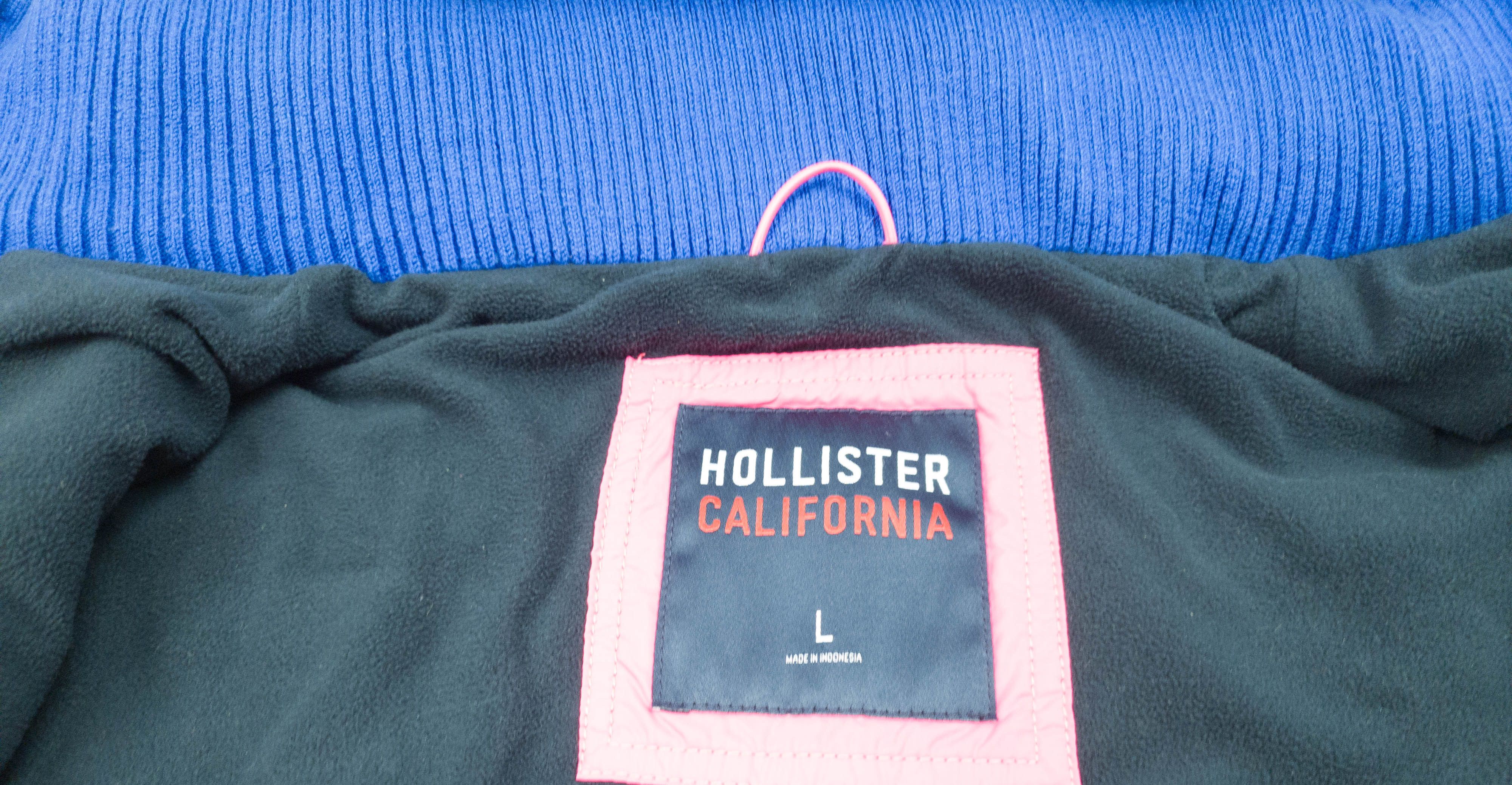 Hollister Hollister womens jacket lined size M-L ( LABEL L) gc - Size L / US 10 / IT 46 - 5 Thumbnail