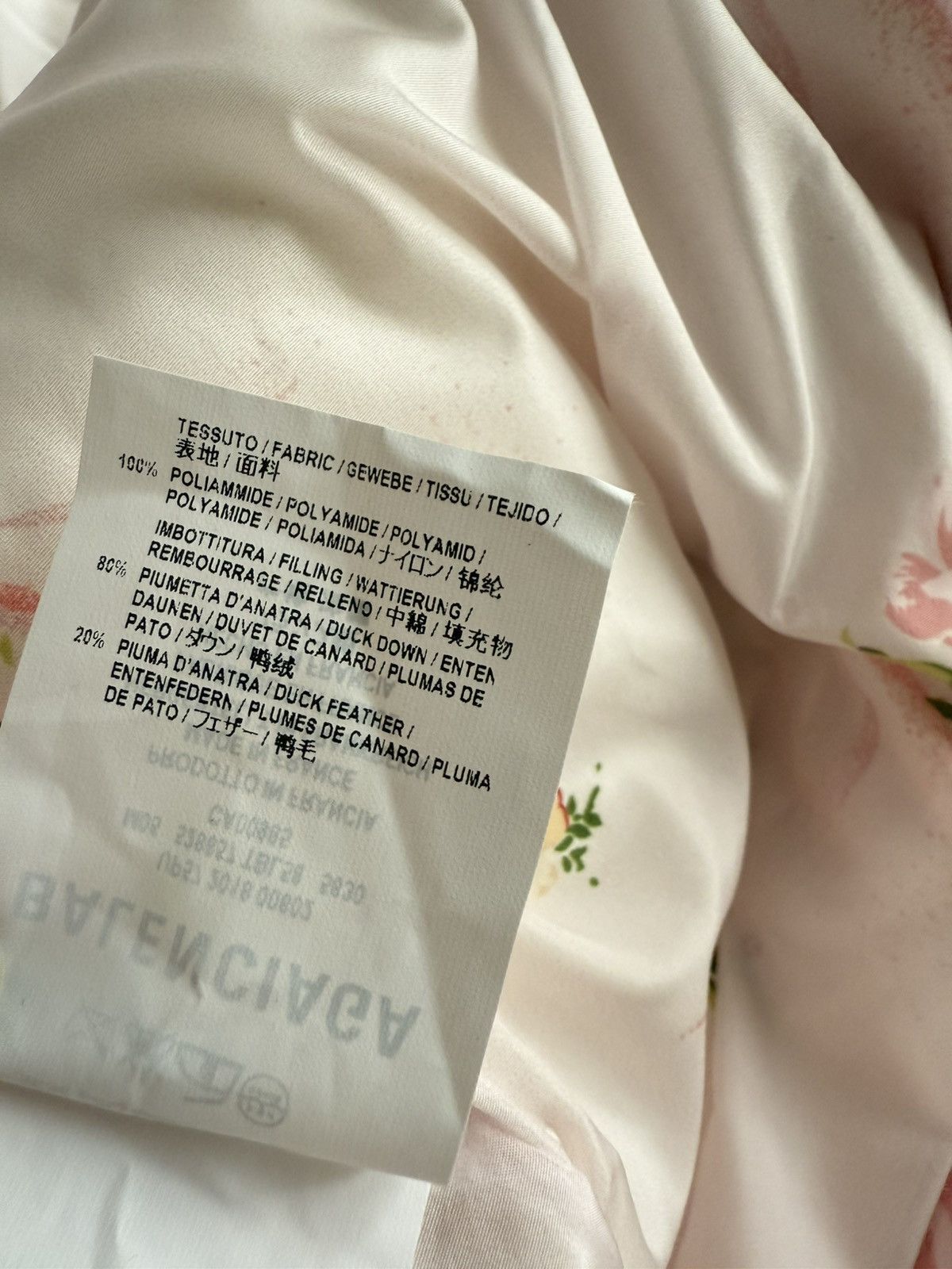 Balenciaga Balenciaga 2018 Floral Print Down Coat Size S / US 4 / IT 40 - 7 Thumbnail
