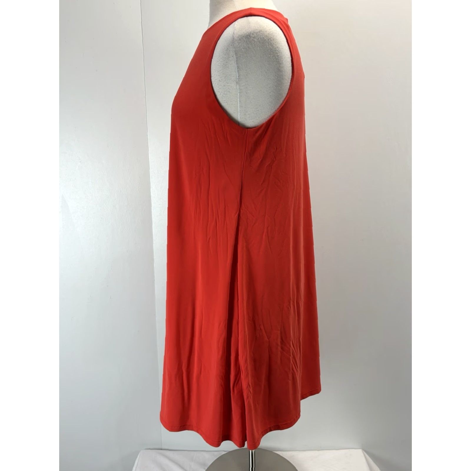 Ralph Lauren Lauren Ralph Lauren Sleeveless Shift Dress Sz 10 Women’s Orange Red Comfort Size L / US 10 / IT 46 - 2 Thumbnail