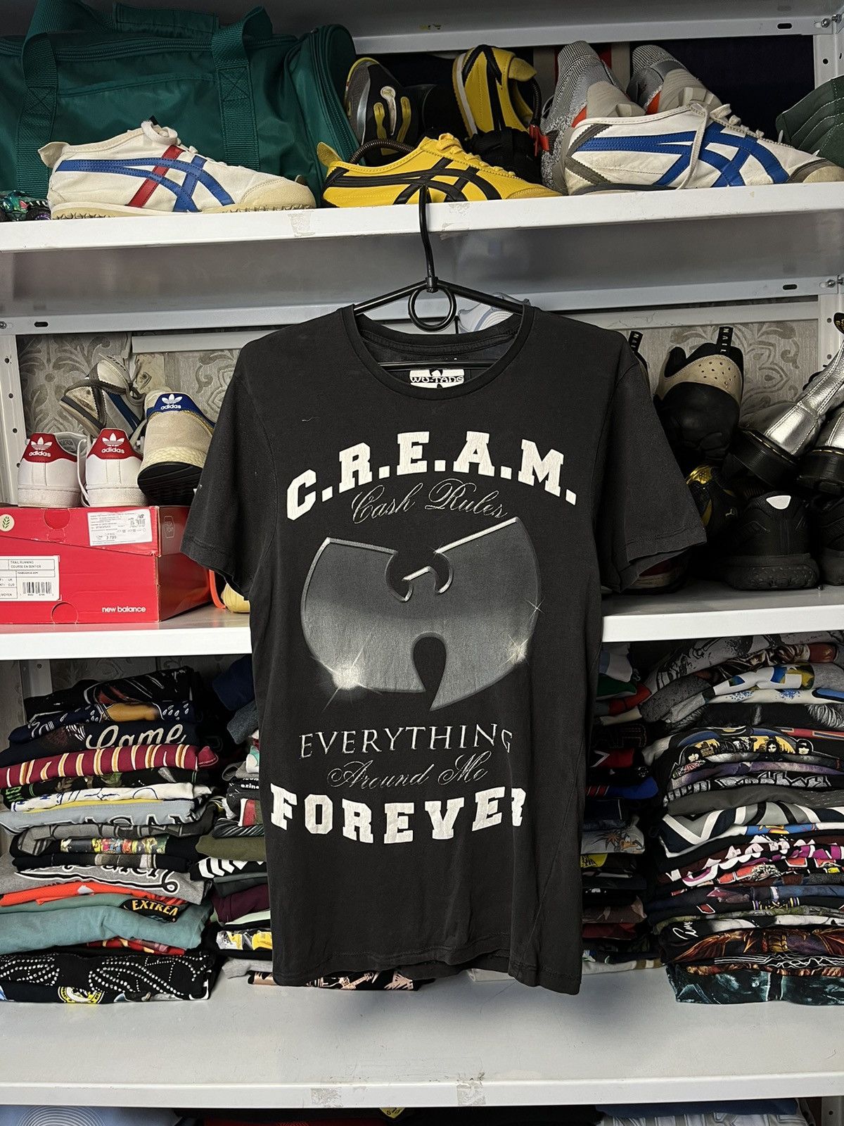 Band Tees Vintage CREAM WU TANG FOREVER TOUR MERCH Rare Size US XS / EU 42 / 0 - 1 Thumbnail