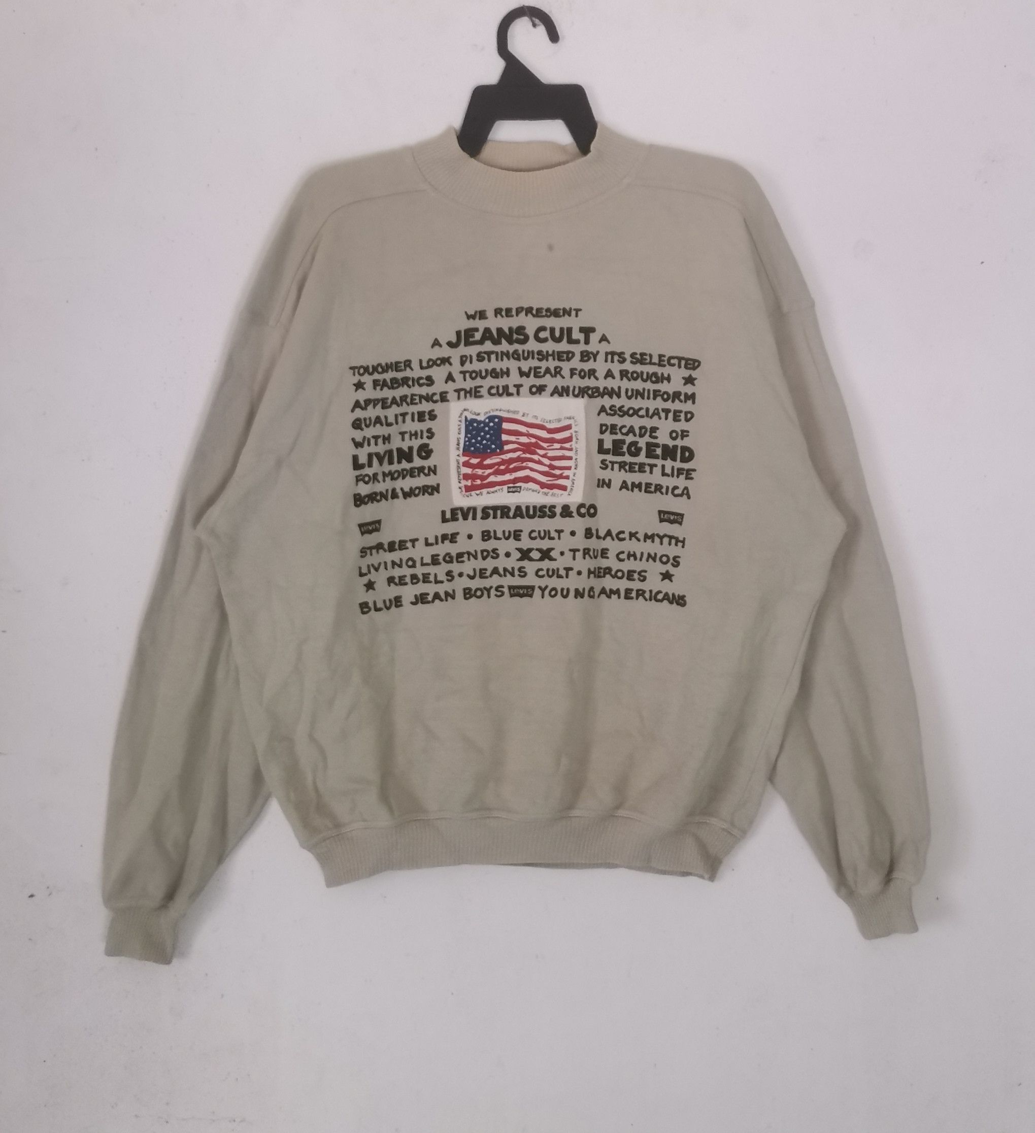 Levi's Vintage Clothing Rare vintage Levi's sweatshirt nice design Size US M / EU 48-50 / 2 - 1 Thumbnail