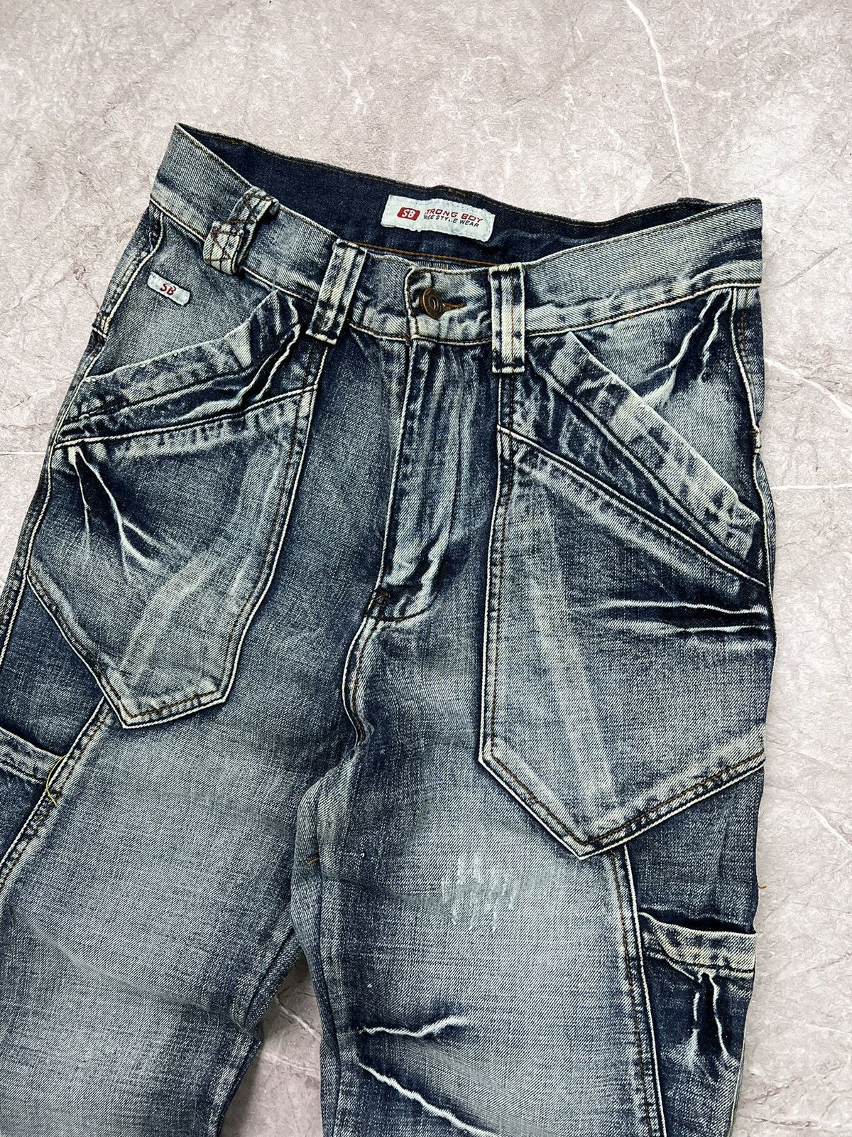 If Six Was Nine × Japanese Brand × Le Grande Bleu (L.G.B.) SALE✅✅2000s Japanese Punk Bondage Baggy Cargo Pants Y2K Size US 30 / EU 46 - 6 Thumbnail