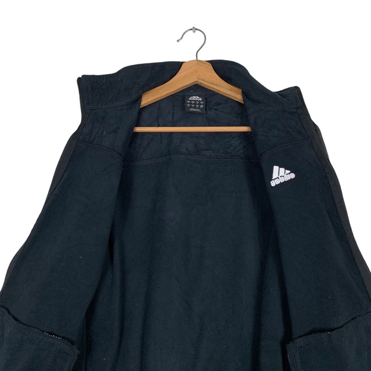 Adidas ADIDAS Hybrid Fleece Jacket #1231-C56 Size US S / EU 44-46 / 1 - 12 Thumbnail