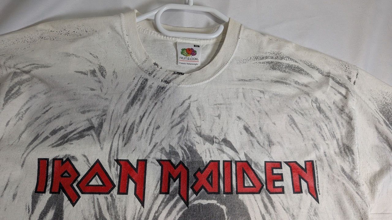 Iron Maiden Vintage Iron Maiden 1999 Killers OAP All Over Print T-shirt Size US XL / EU 56 / 4 - 8 Thumbnail