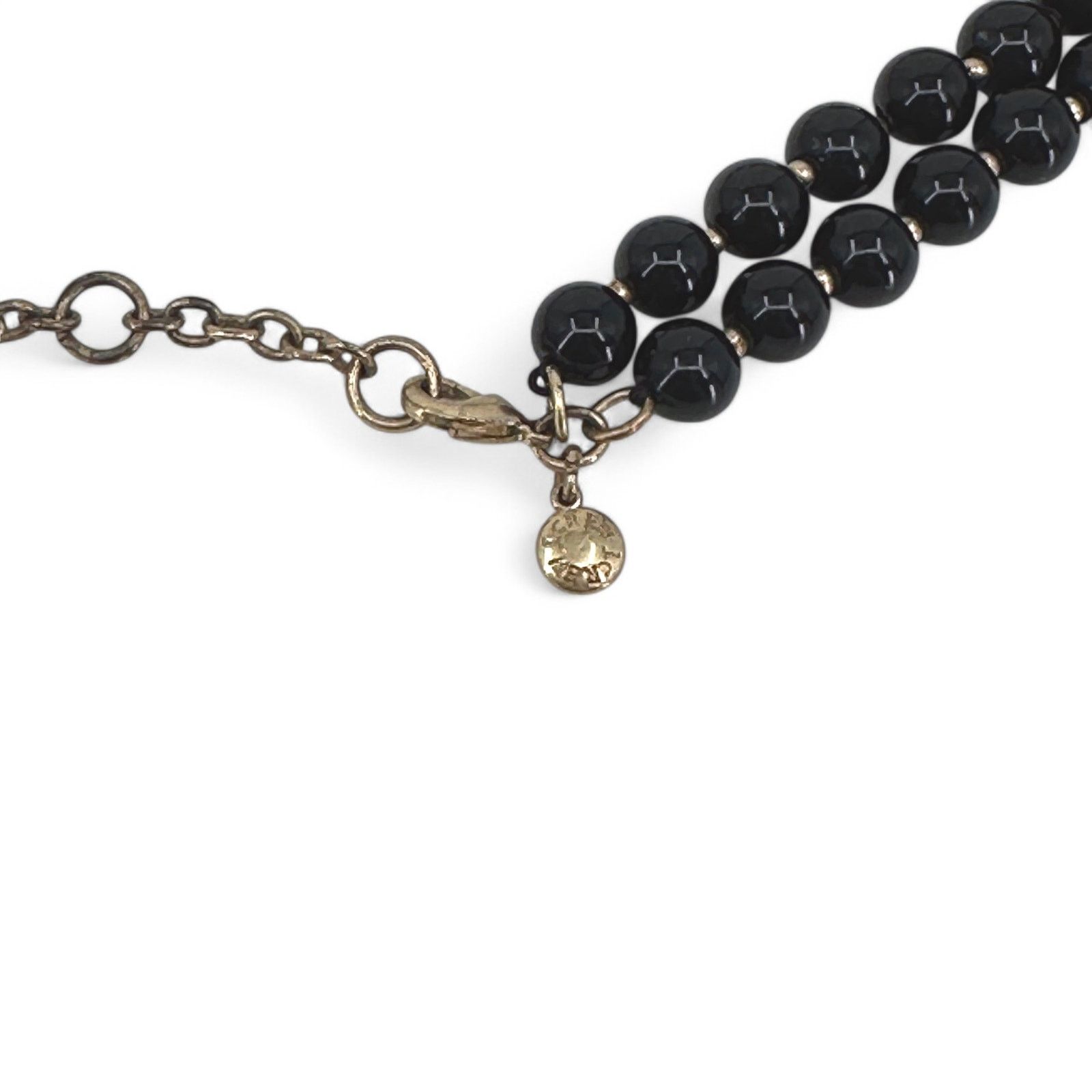 J.Crew J Crew Black and Cream Pom Pom Layered Necklace Pompon Size ONE SIZE - 7 Thumbnail
