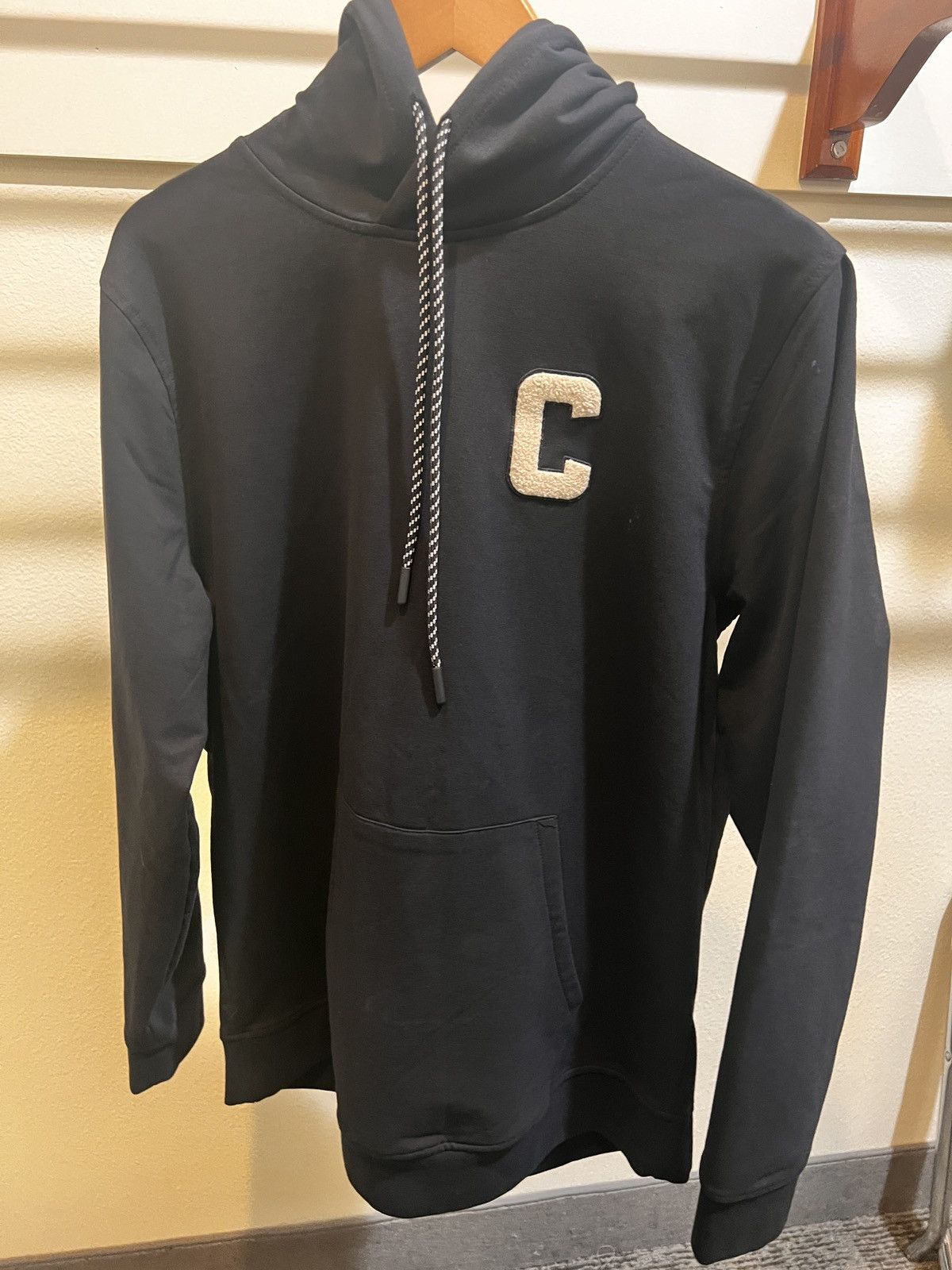 Cuts Cuts Classic “C” Patch Hoodie – Black (L) Size US L / EU 52-54 / 3 - 4 Thumbnail